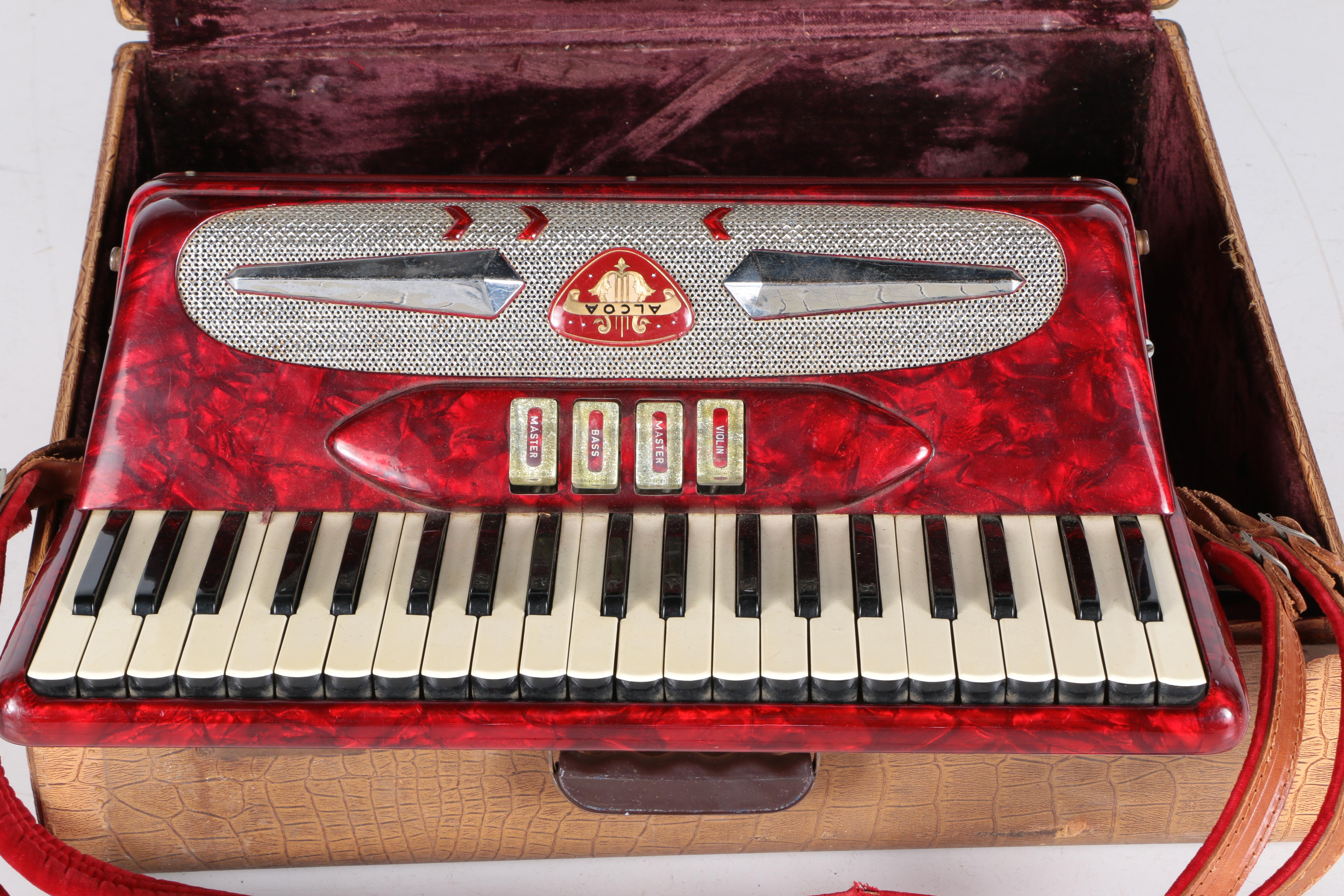 Antique Alcoa Accordion