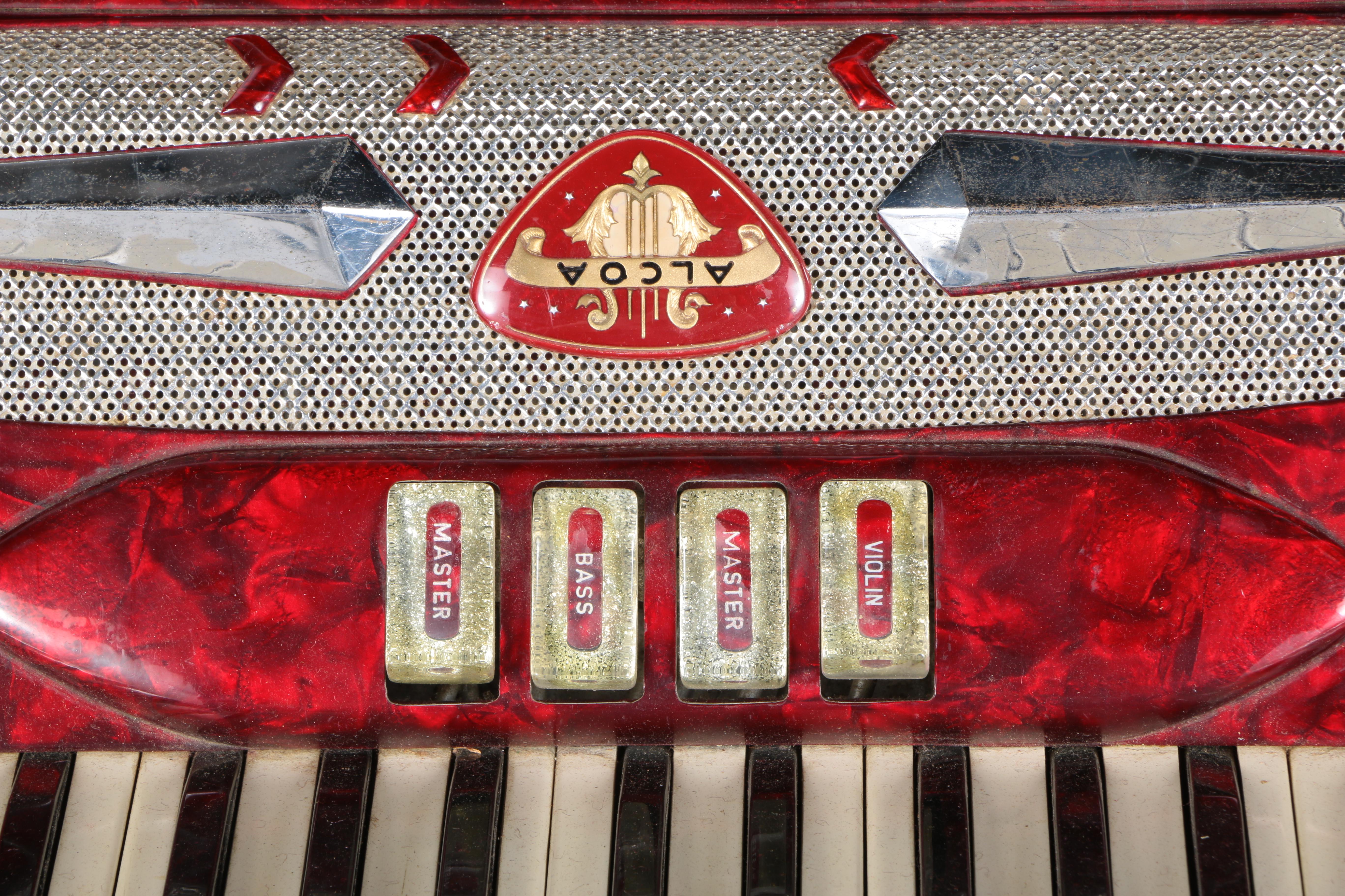 Antique Alcoa Accordion