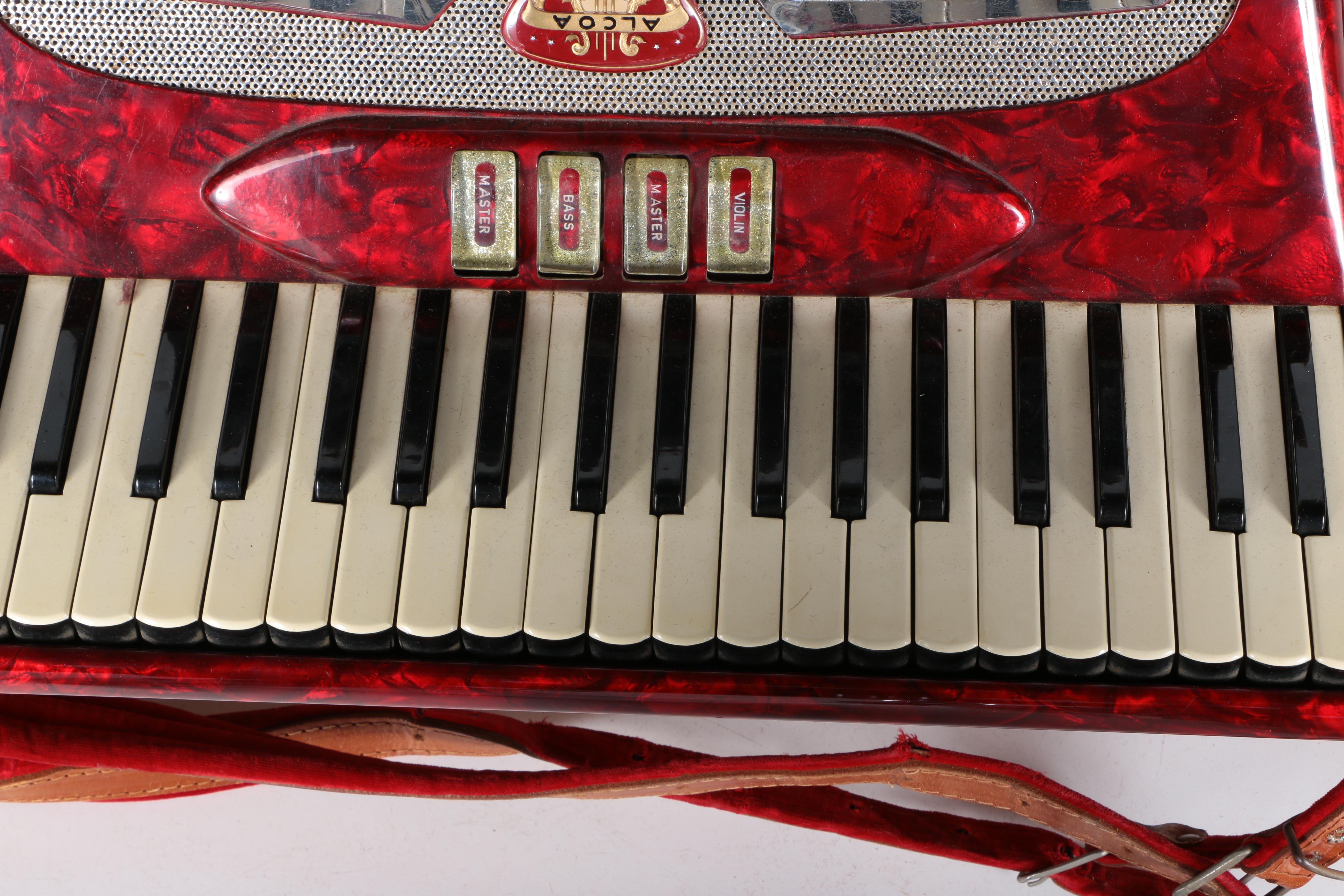 Antique Alcoa Accordion