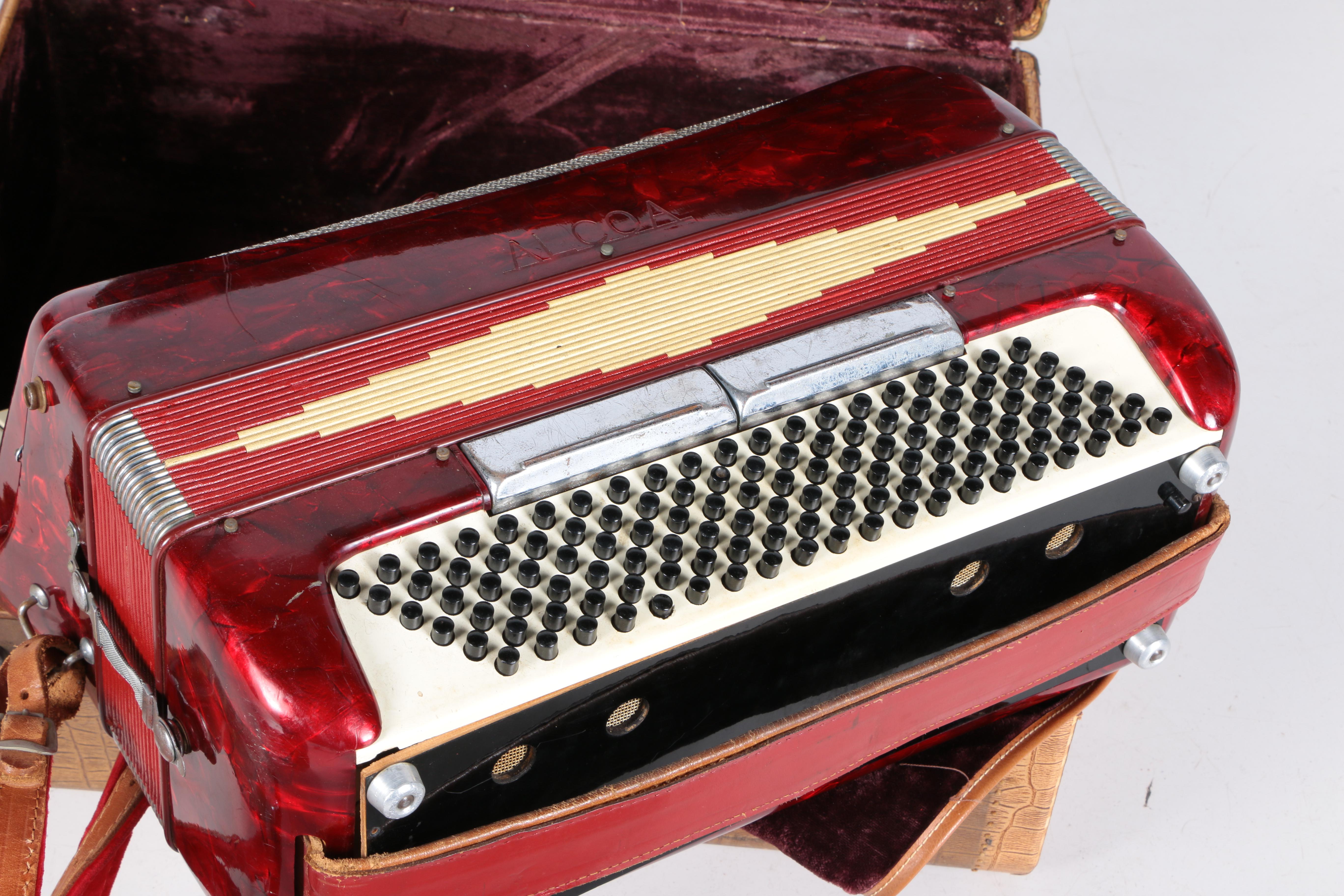 Antique Alcoa Accordion