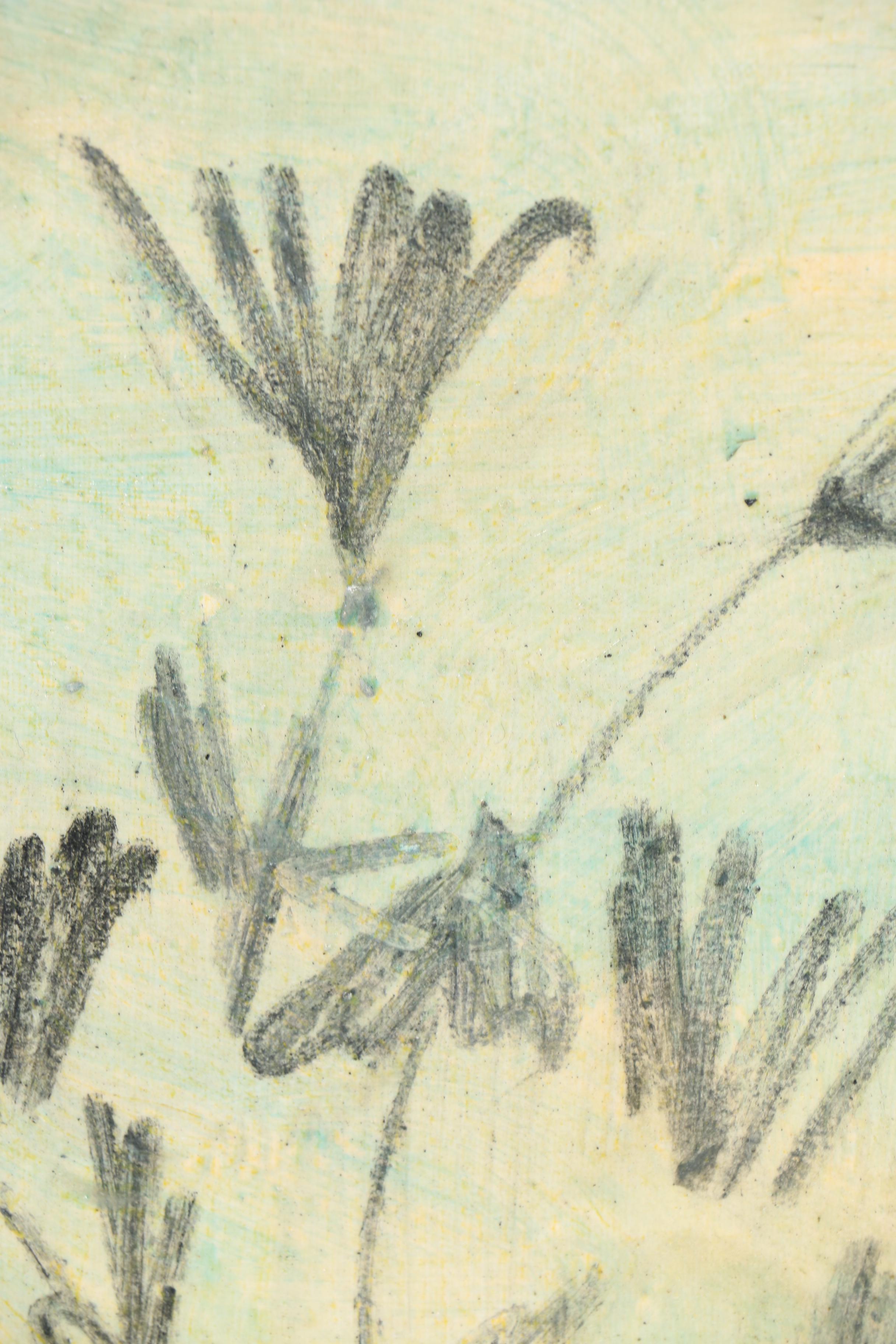 Pascal Cucaro Mid-Century Still Life Oil Painting on Canvas