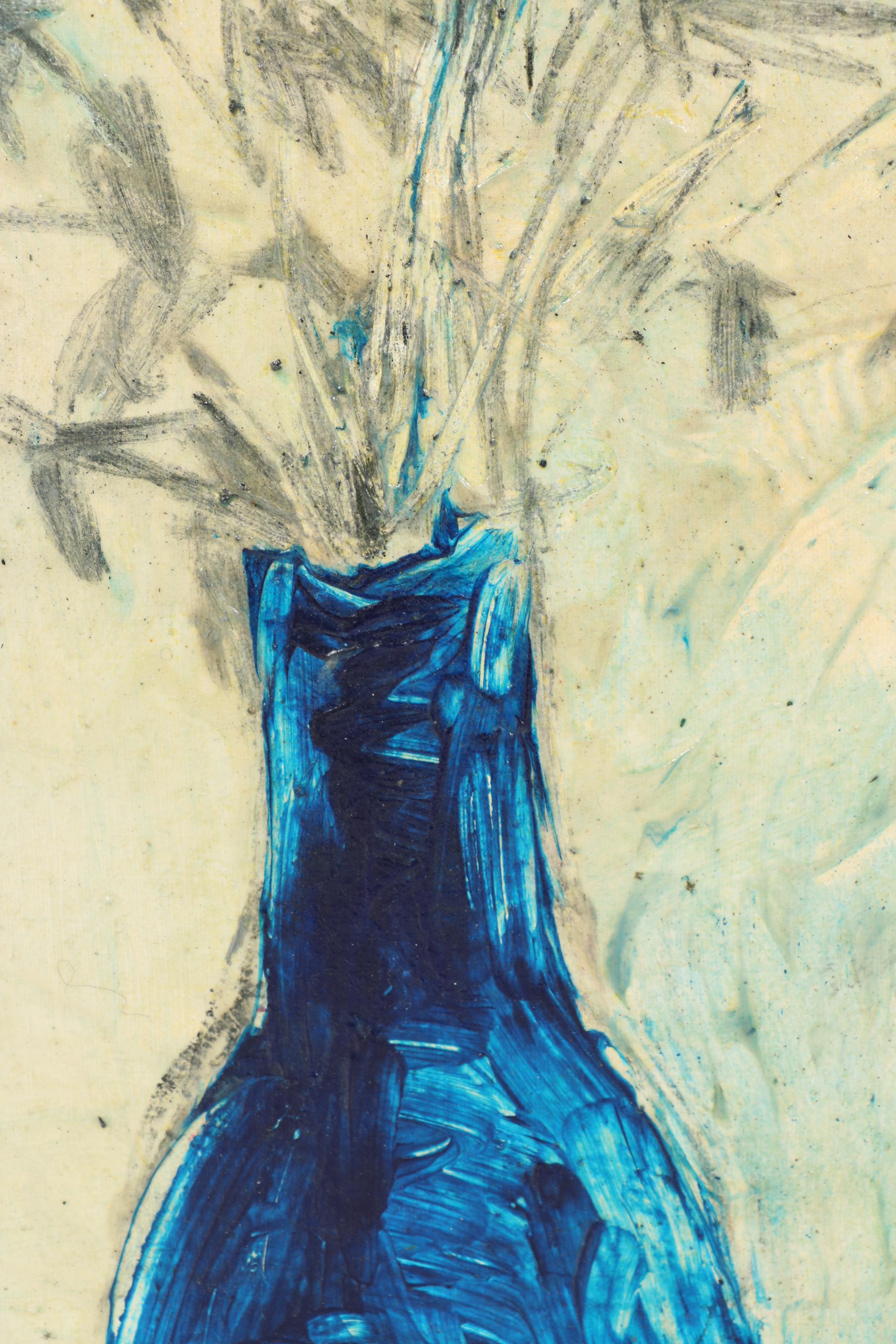 Pascal Cucaro Mid-Century Still Life Oil Painting on Canvas