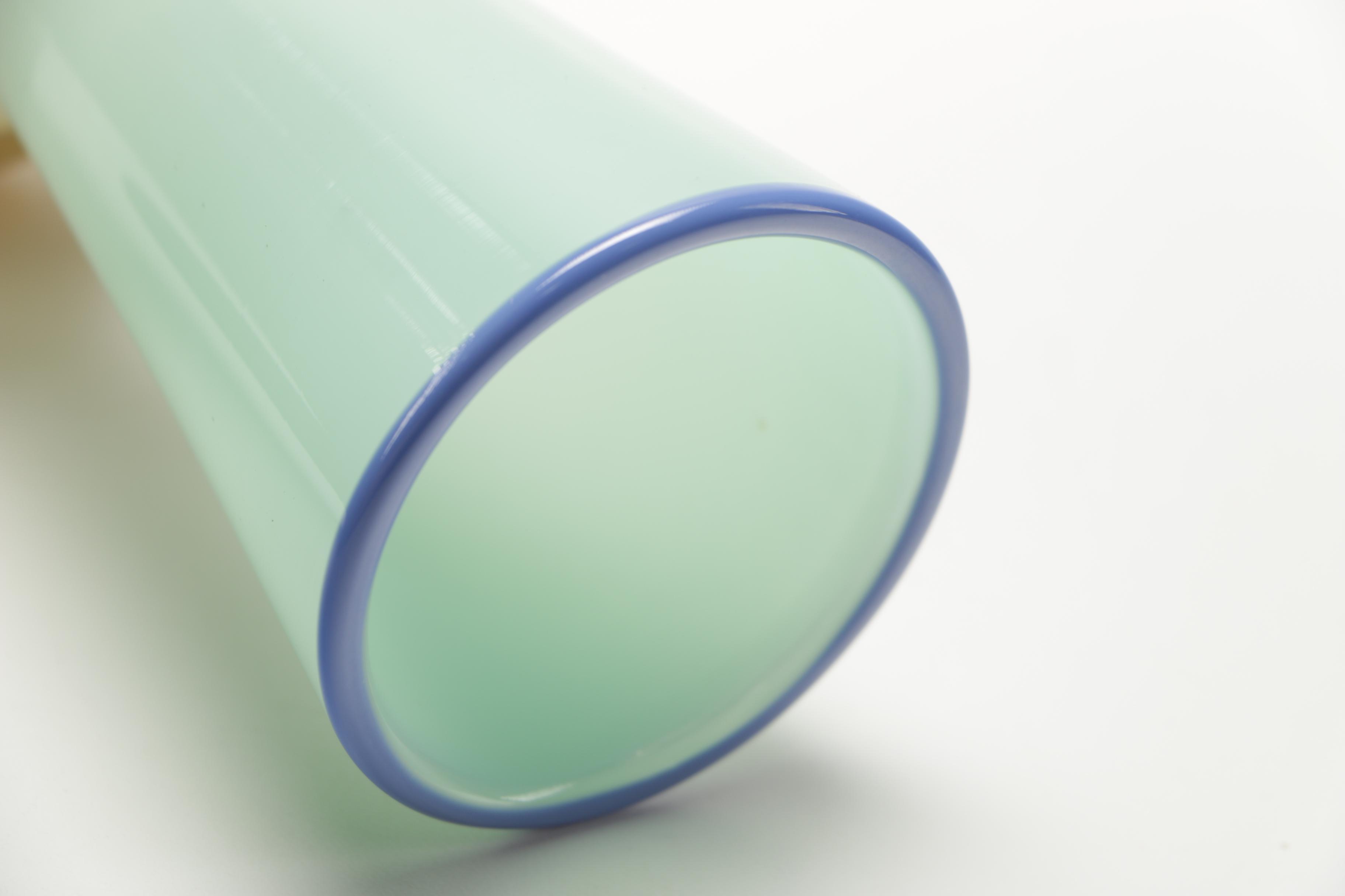 Hand Blown Art Glass Paper Weight and Vase