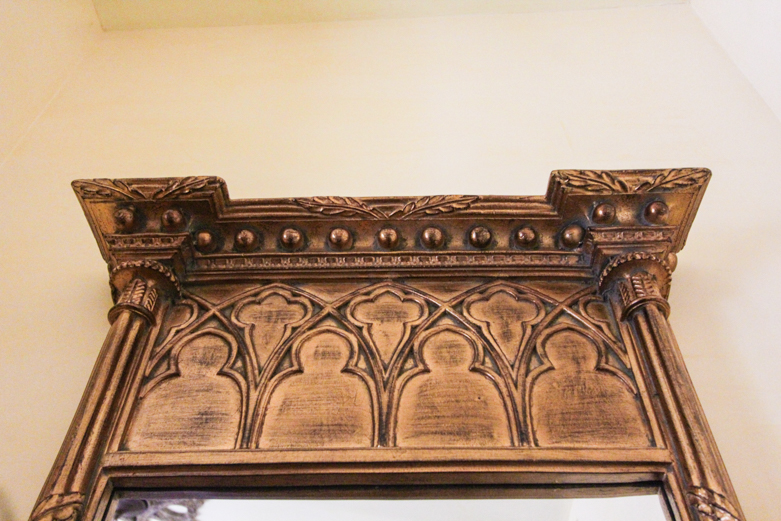 Gold Toned Gothic Style Mirrors