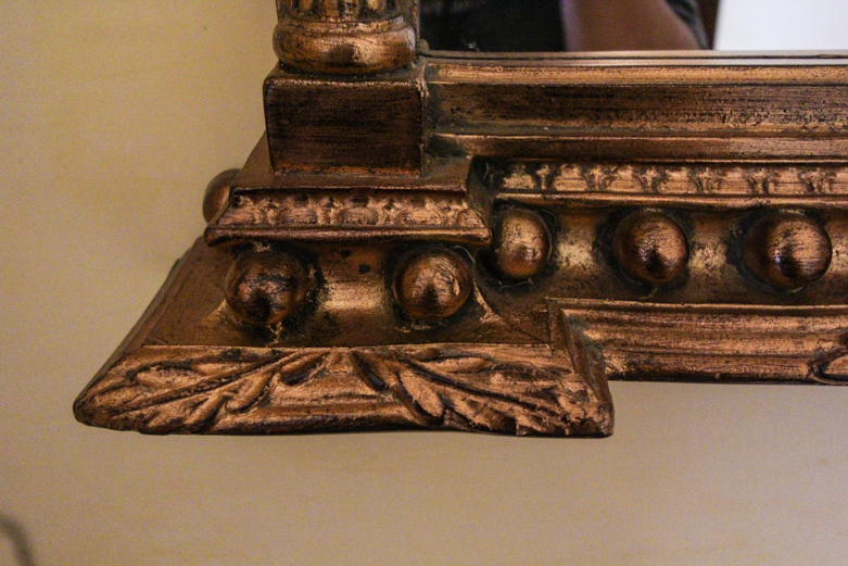 Gold Toned Gothic Style Mirrors