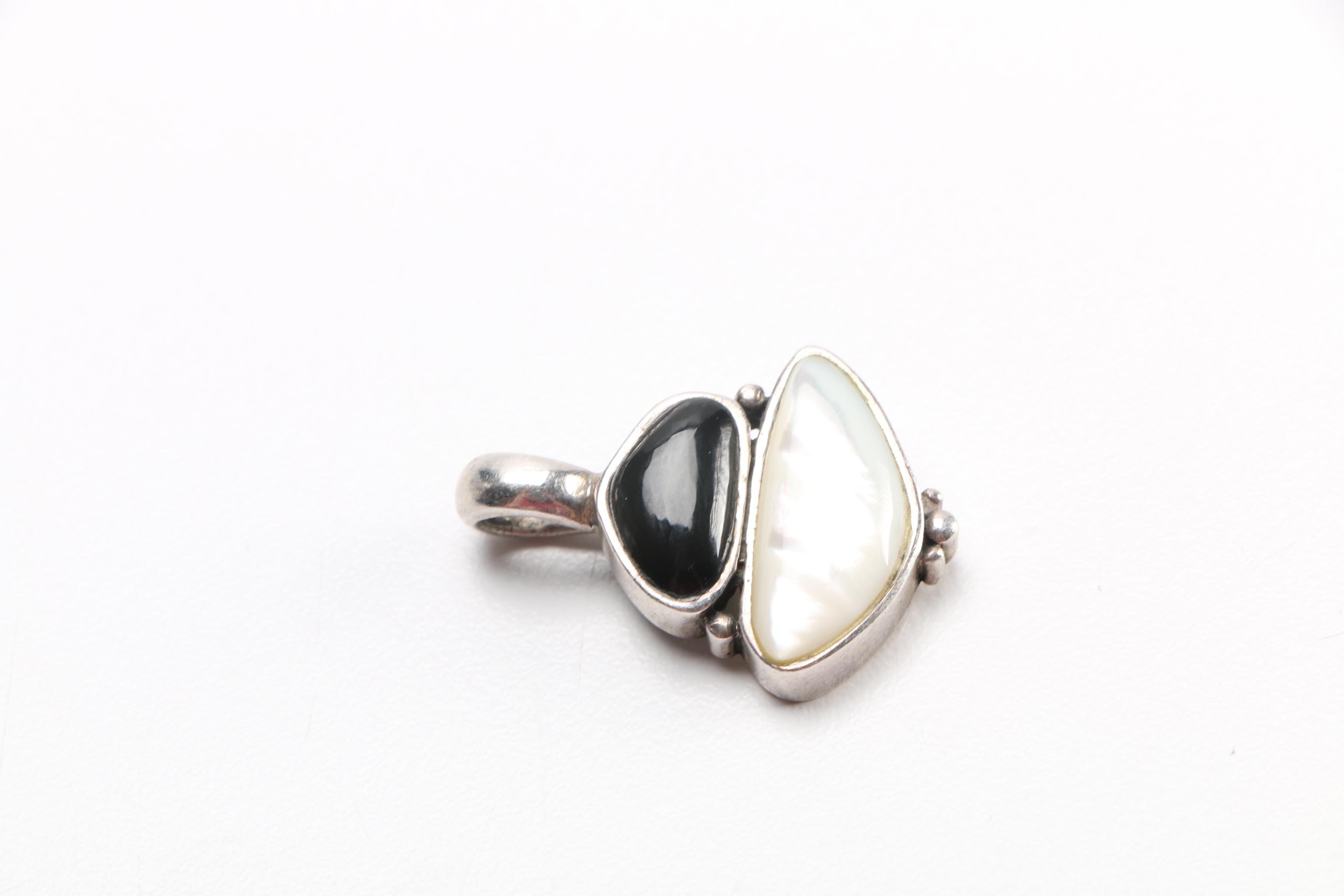 Sterling Silver, Shell and Stone Jewelry