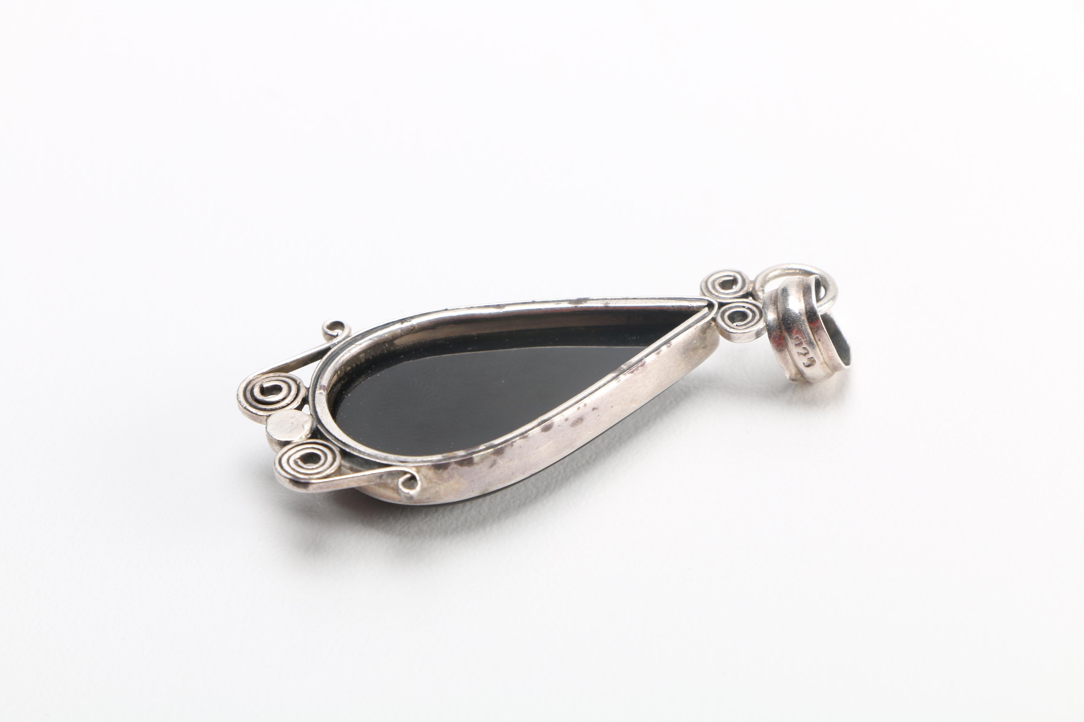 Sterling Silver, Shell and Stone Jewelry