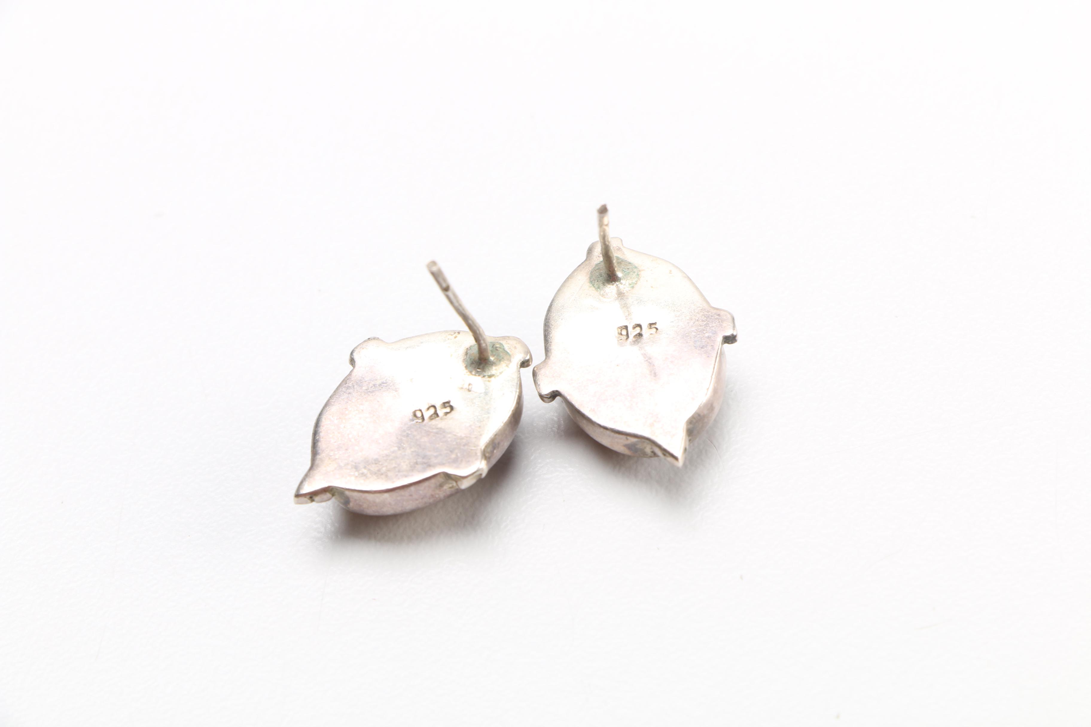 Sterling Silver, Shell and Stone Jewelry