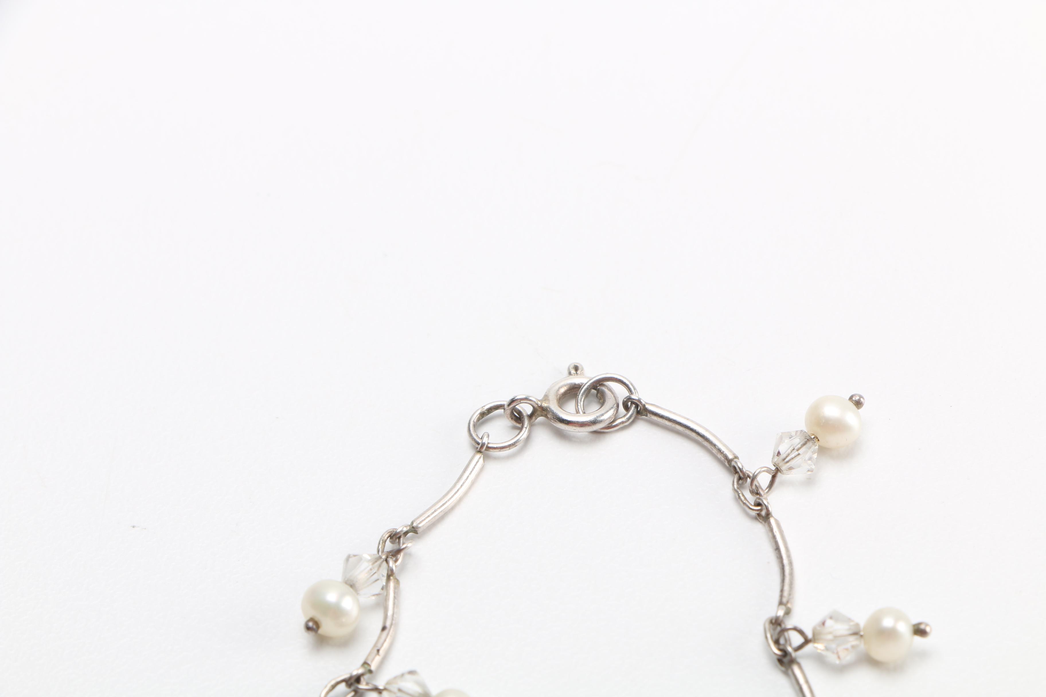 Sterling Silver, Shell and Stone Jewelry