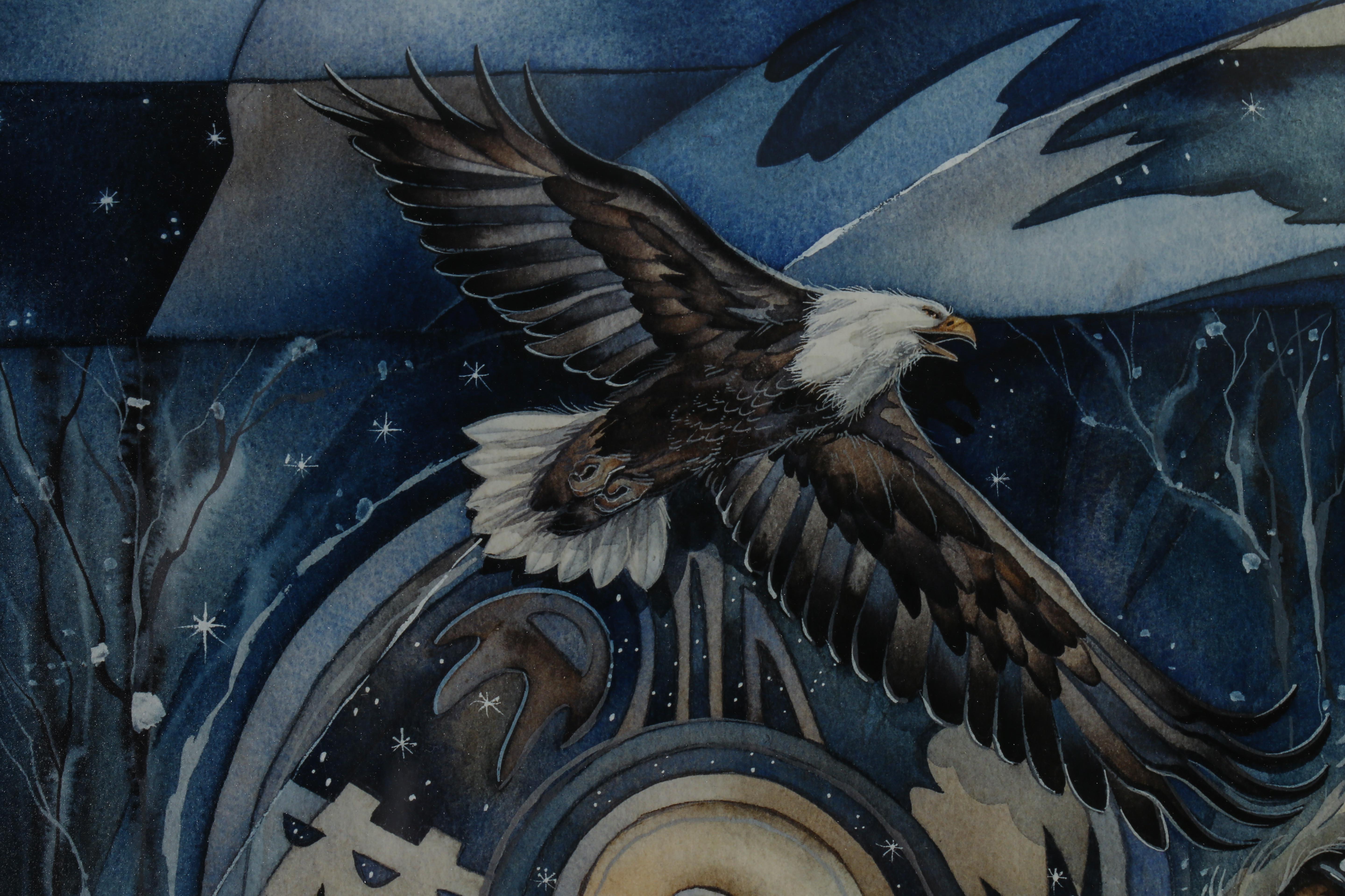 Pair of Jody Bergsma Signed and Numbered Framed Lithographs