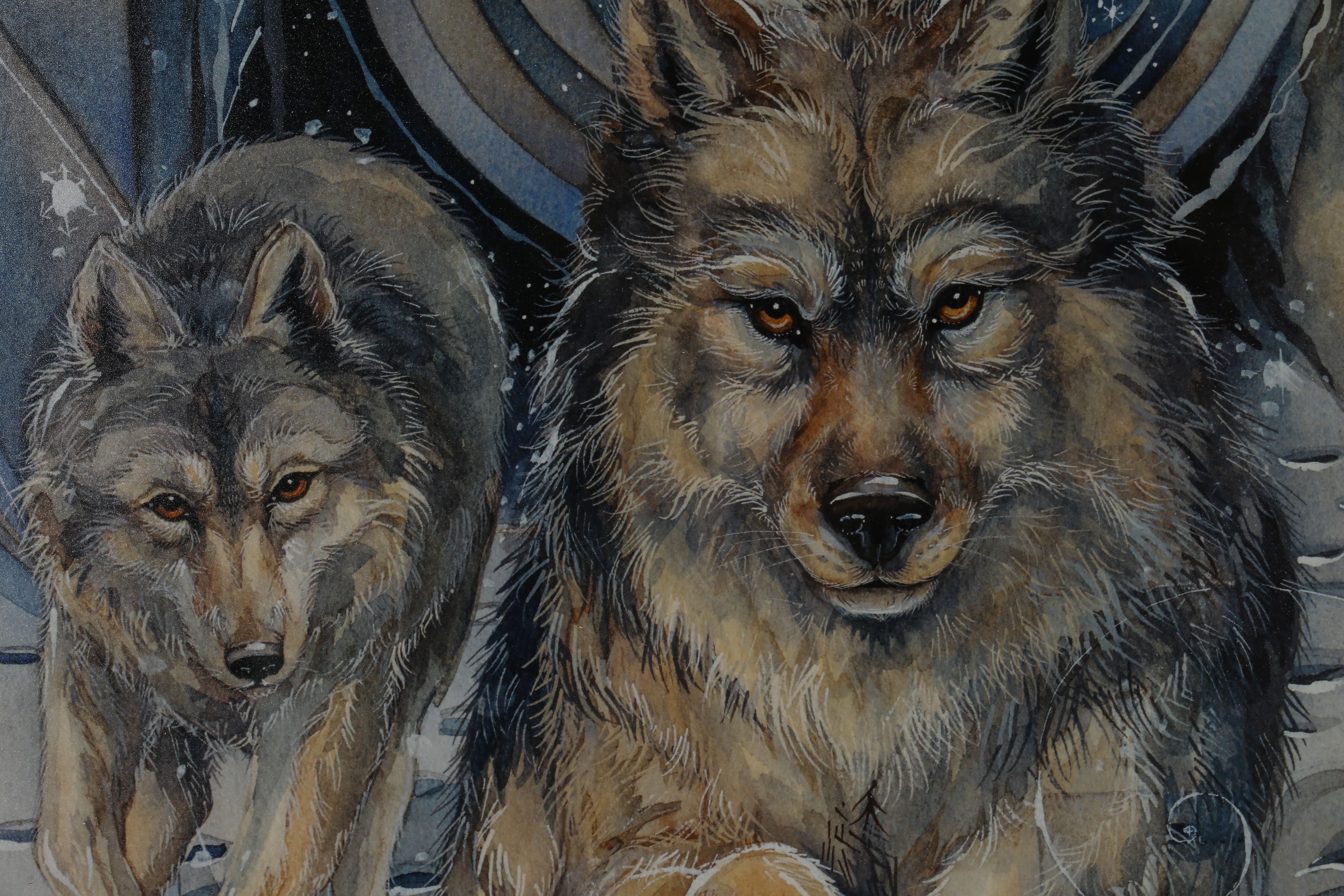 Pair of Jody Bergsma Signed and Numbered Framed Lithographs