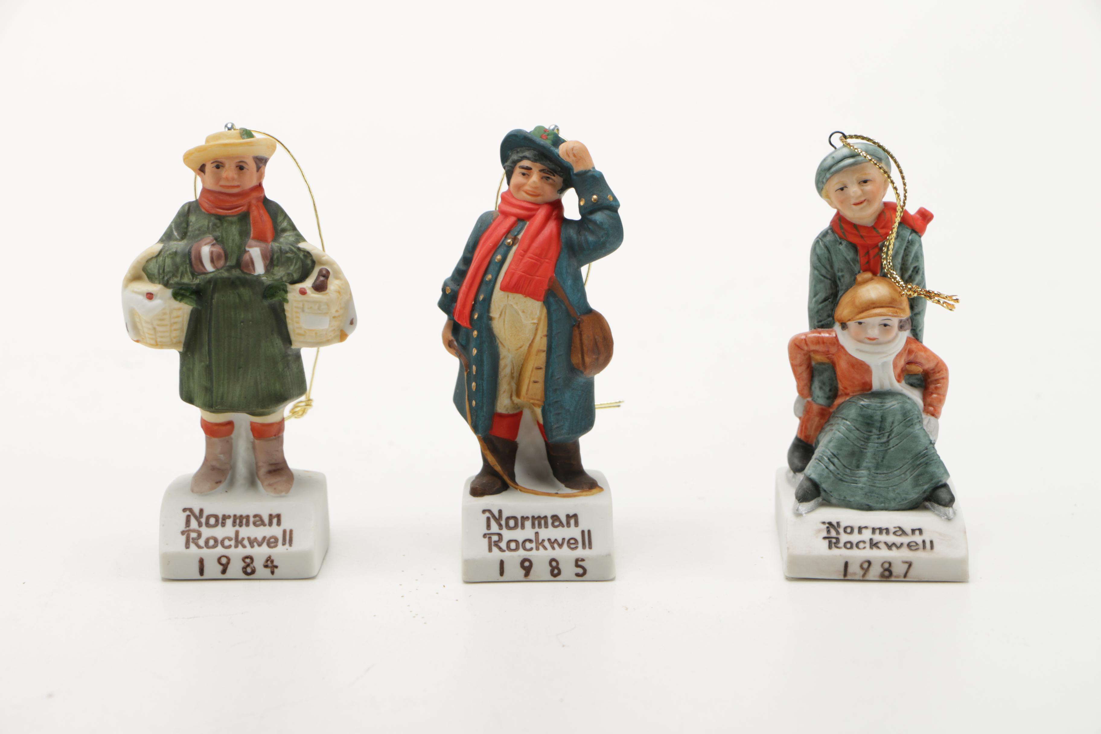 Norman Rockwell Ceramic Figurines
