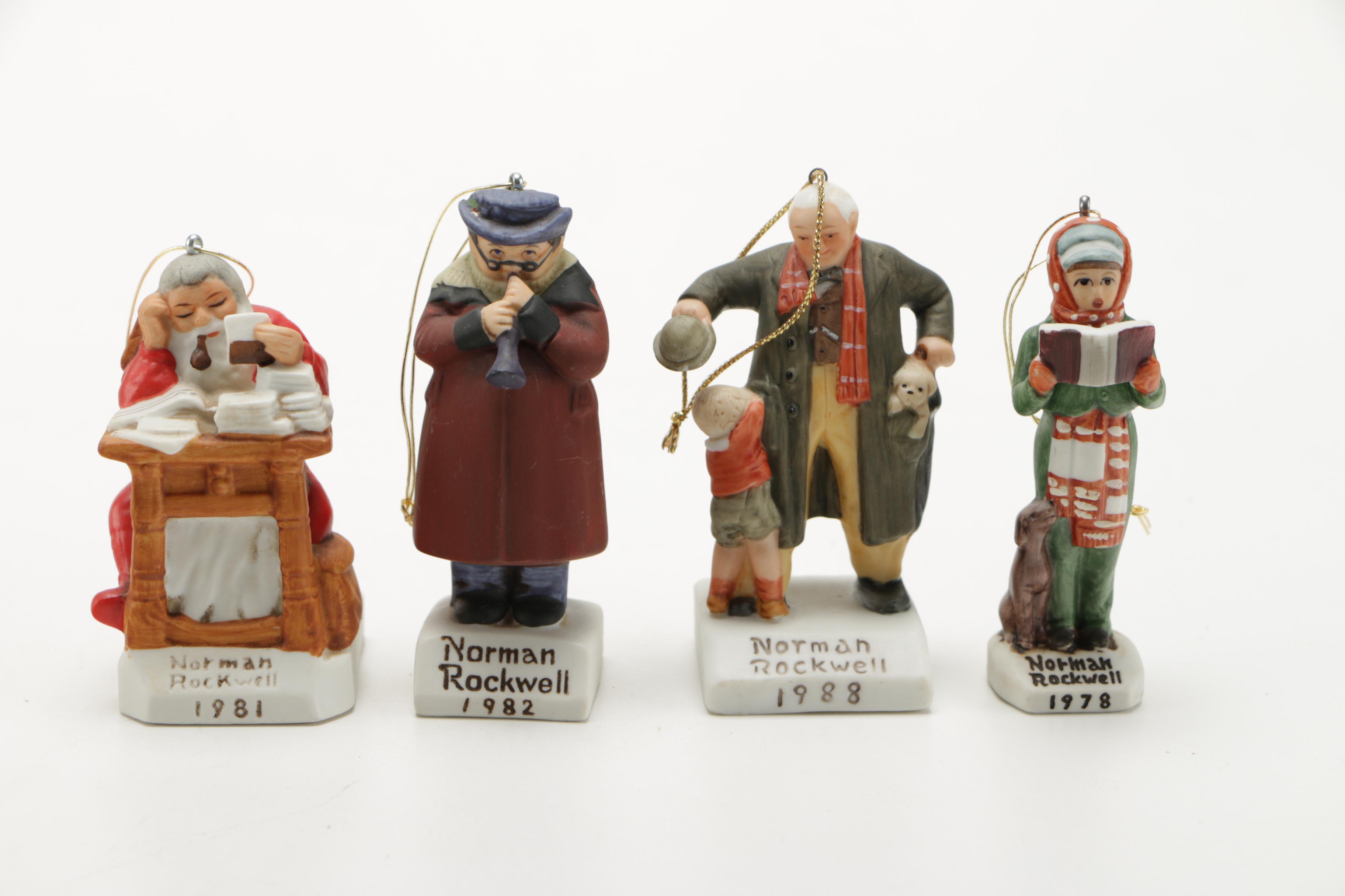 Norman Rockwell Ceramic Figurines