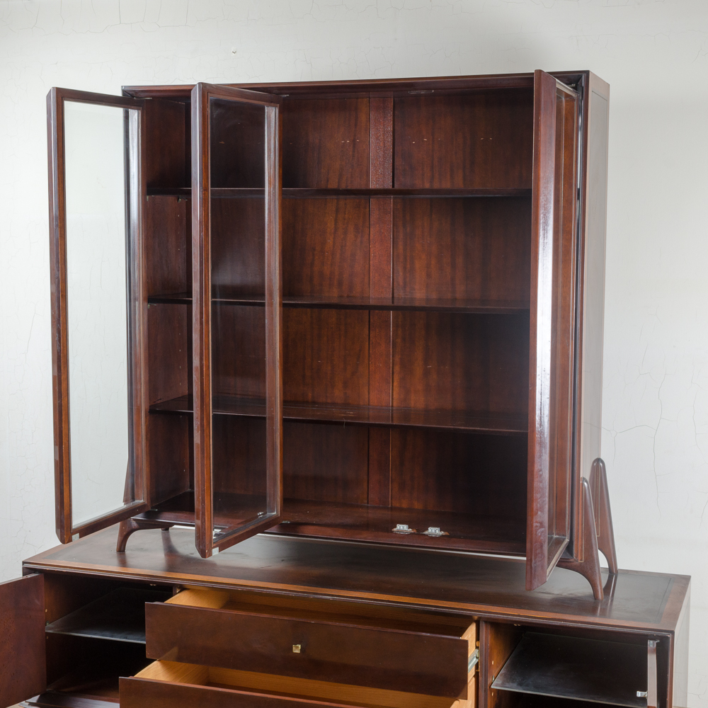 Mid Century Modern Credenza and Display Cabinet