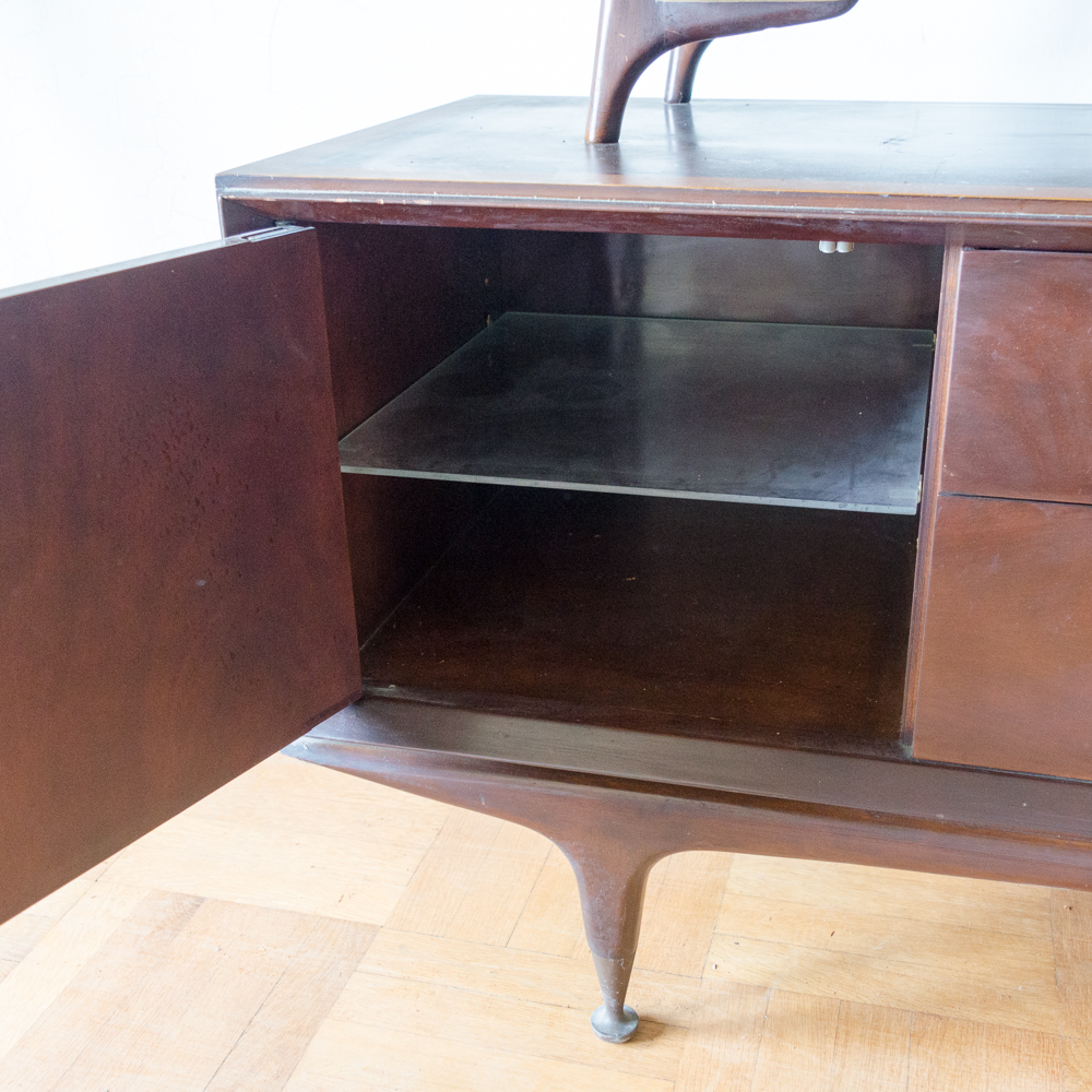 Mid Century Modern Credenza and Display Cabinet
