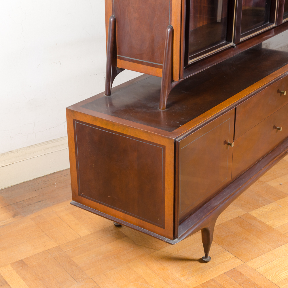 Mid Century Modern Credenza and Display Cabinet
