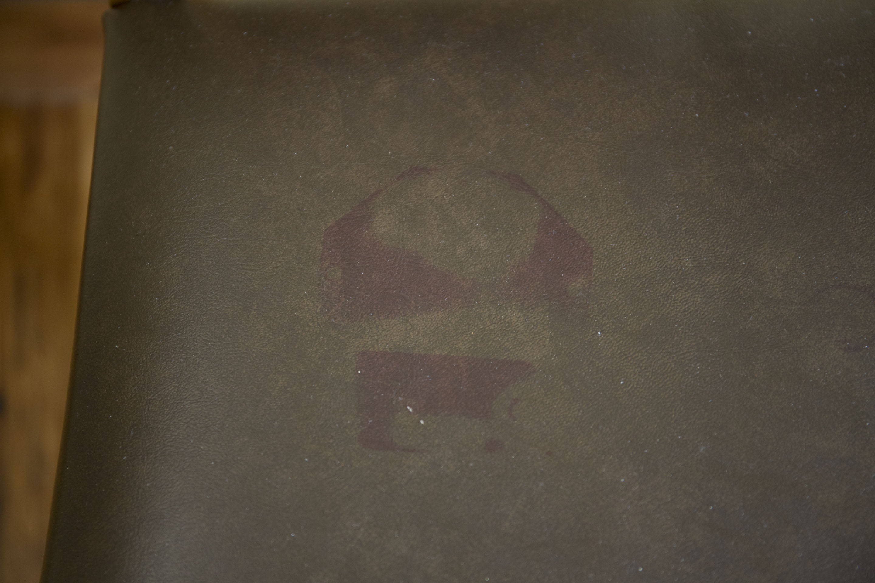 Walnut Finished Pine Desk with Oak Chair