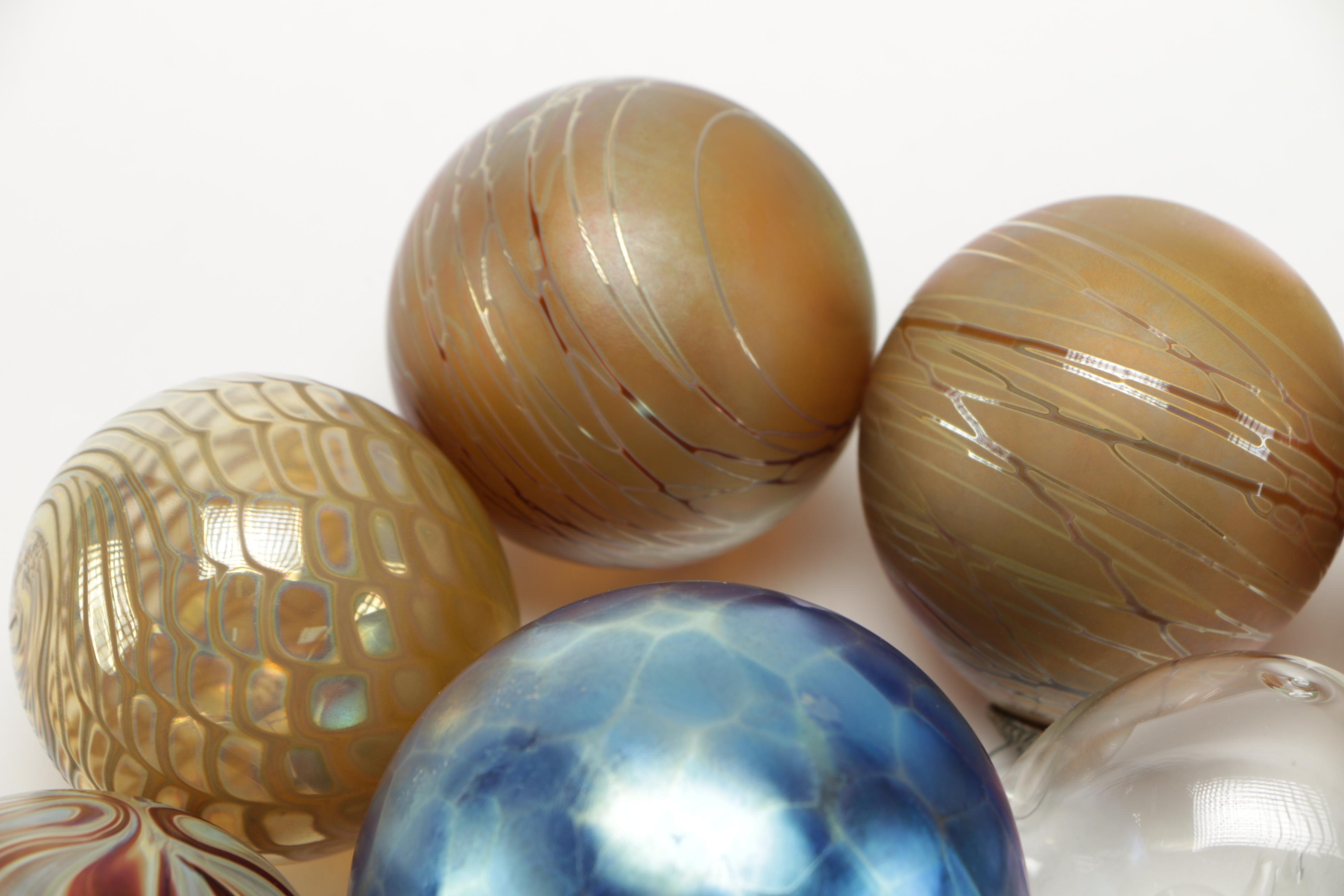 Collection of Hand Blown Glass Ornaments