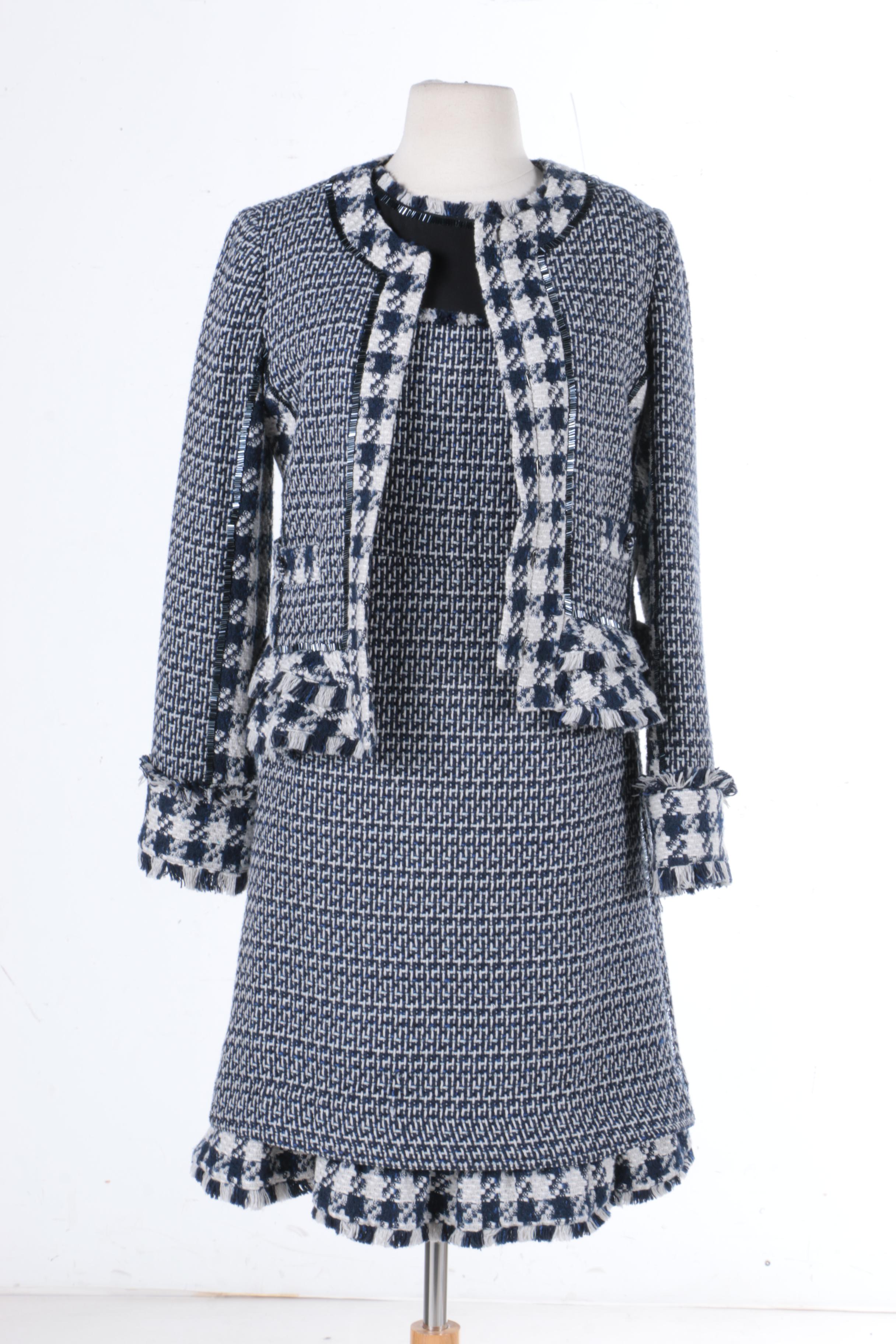 Tory Burch Woven Dress and Matching Jacket