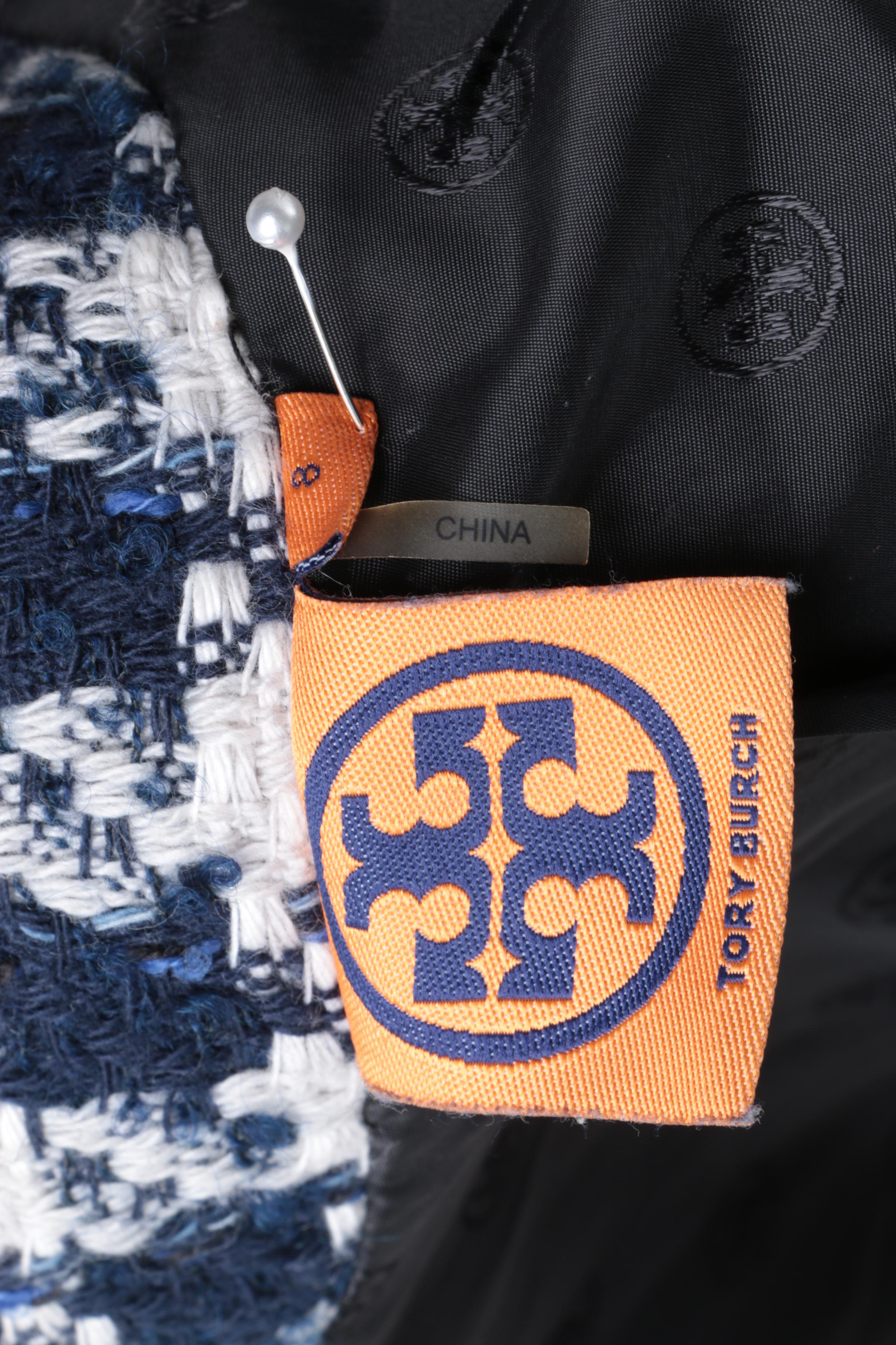 Tory Burch Woven Dress and Matching Jacket