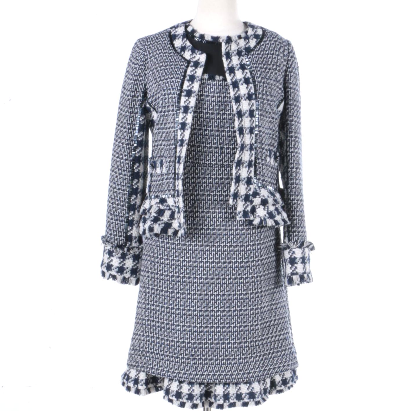 Tory Burch Woven Dress and Matching Jacket