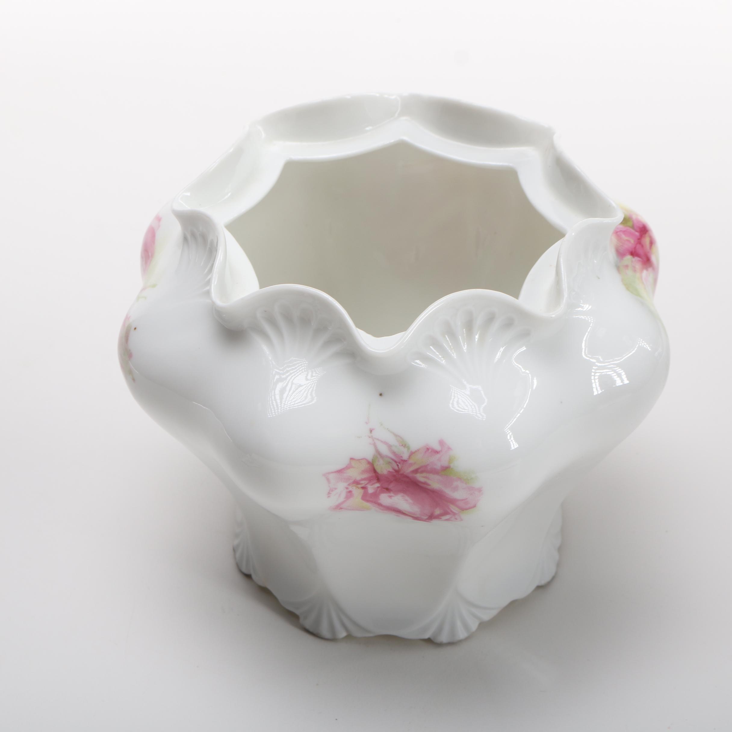 RS Prussia Porcelain Biscuit Jar