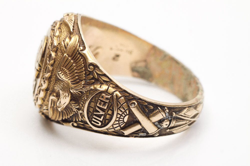 10K Yellow Gold Balfour Company 1931 Class Ring