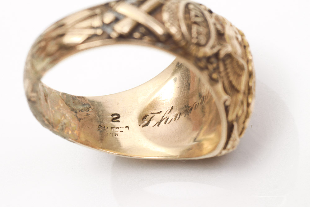 10K Yellow Gold Balfour Company 1931 Class Ring