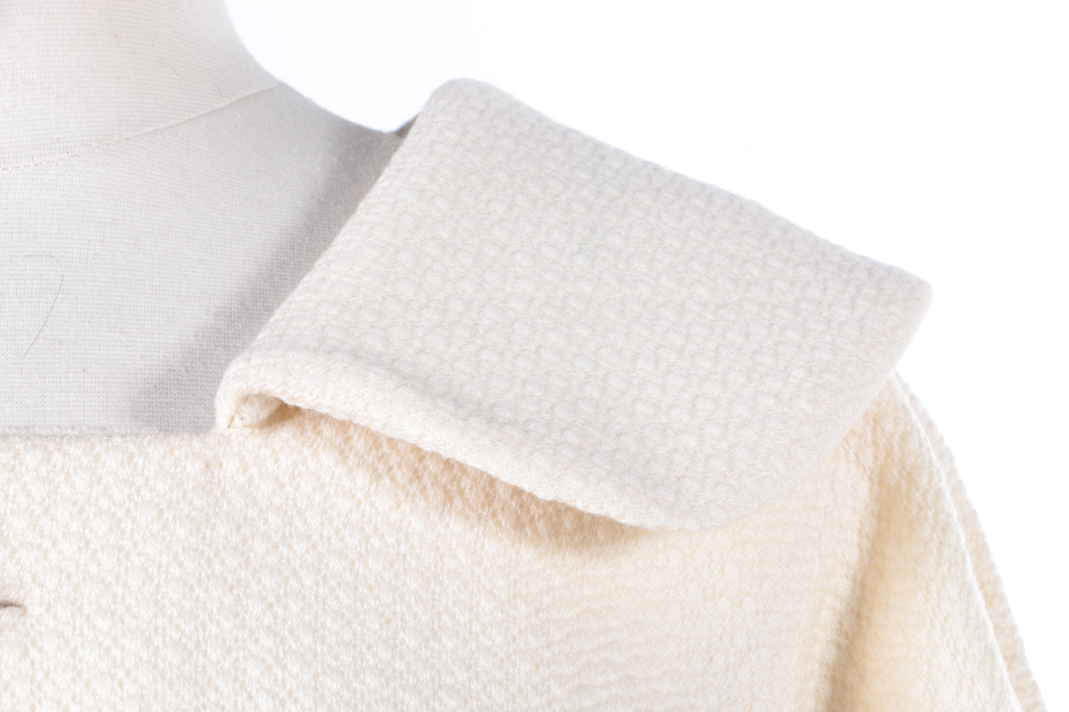 Ivory Winged Sleeve Coat