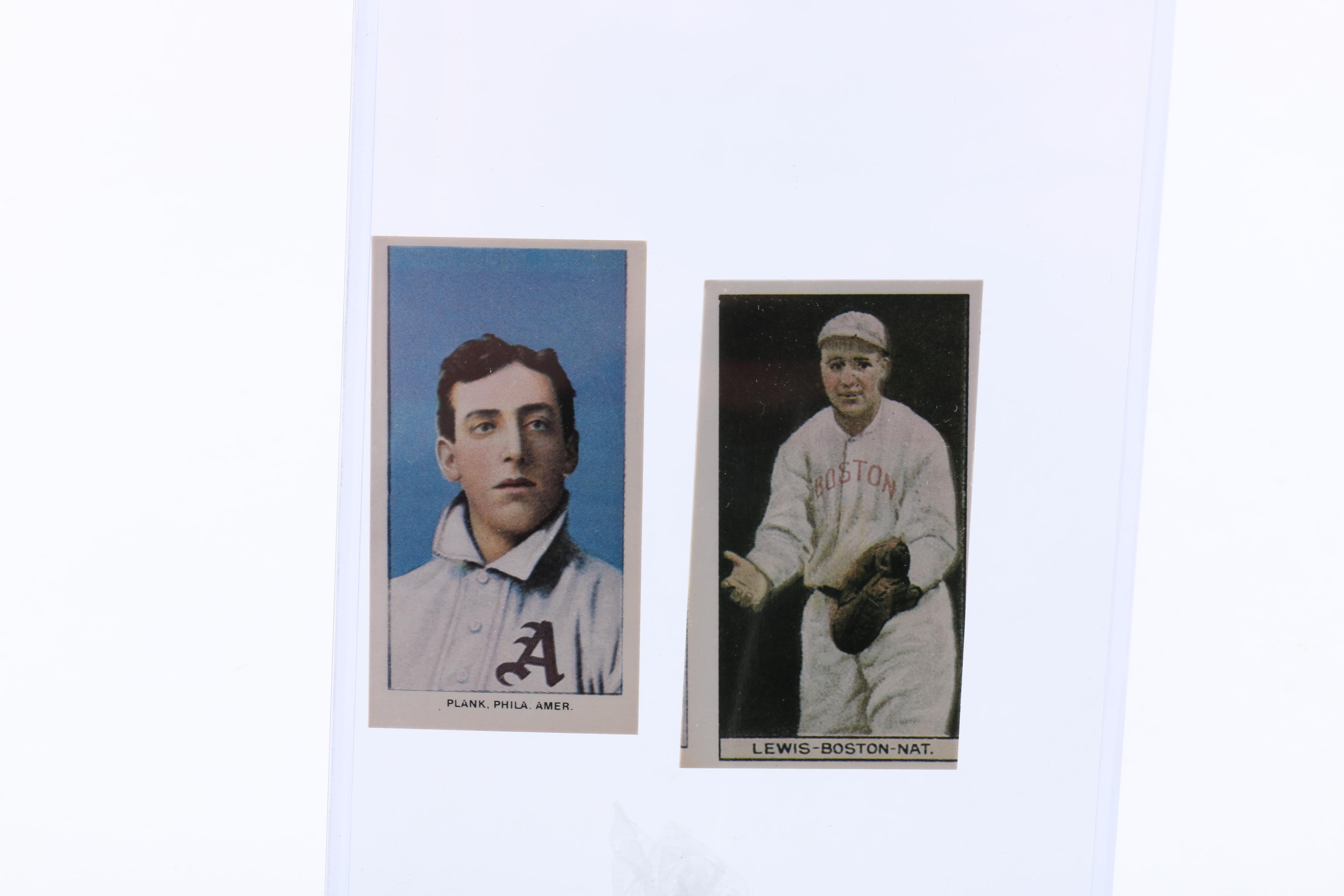 George "Poppy" Bush and Other Reprinted Vintage Baseball Cards