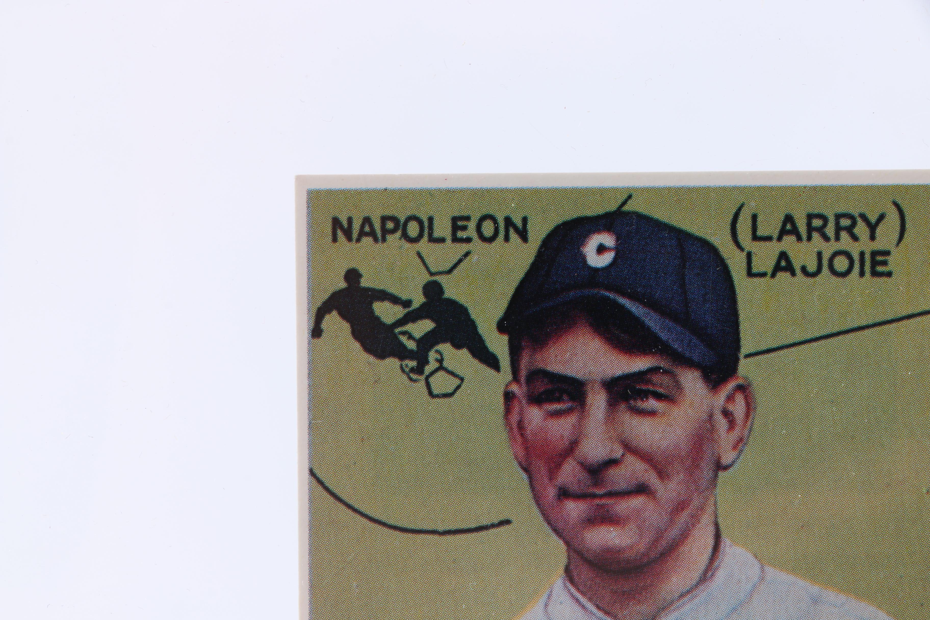 George "Poppy" Bush and Other Reprinted Vintage Baseball Cards