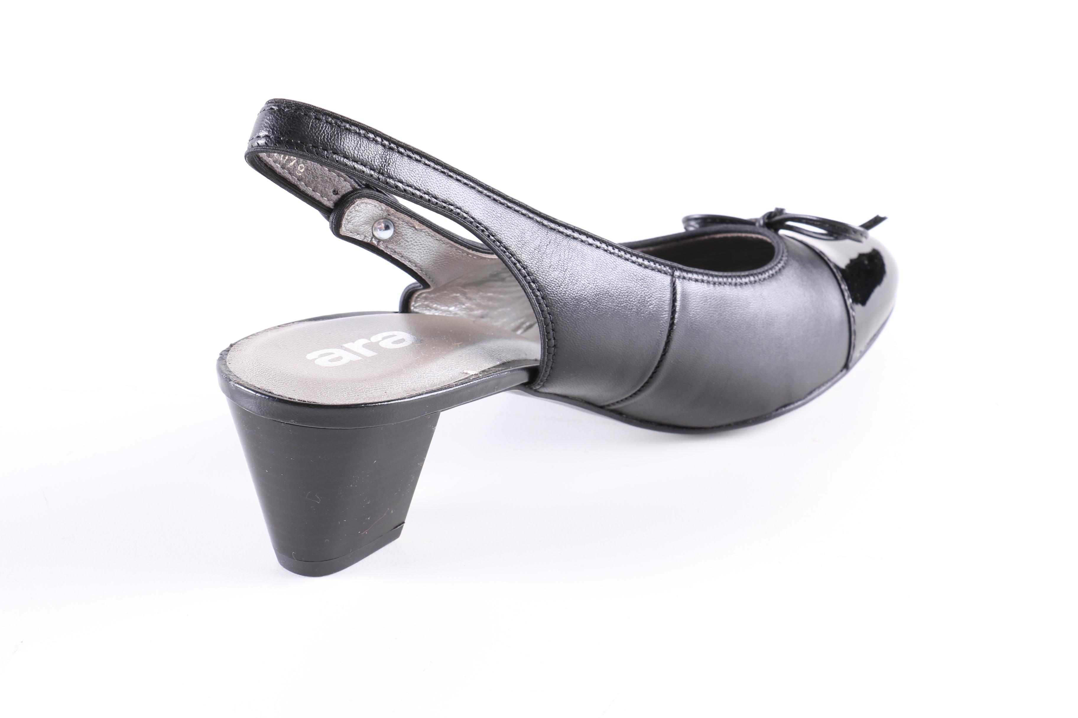 Collection of Black Heels and Sandals Including Tory Burch