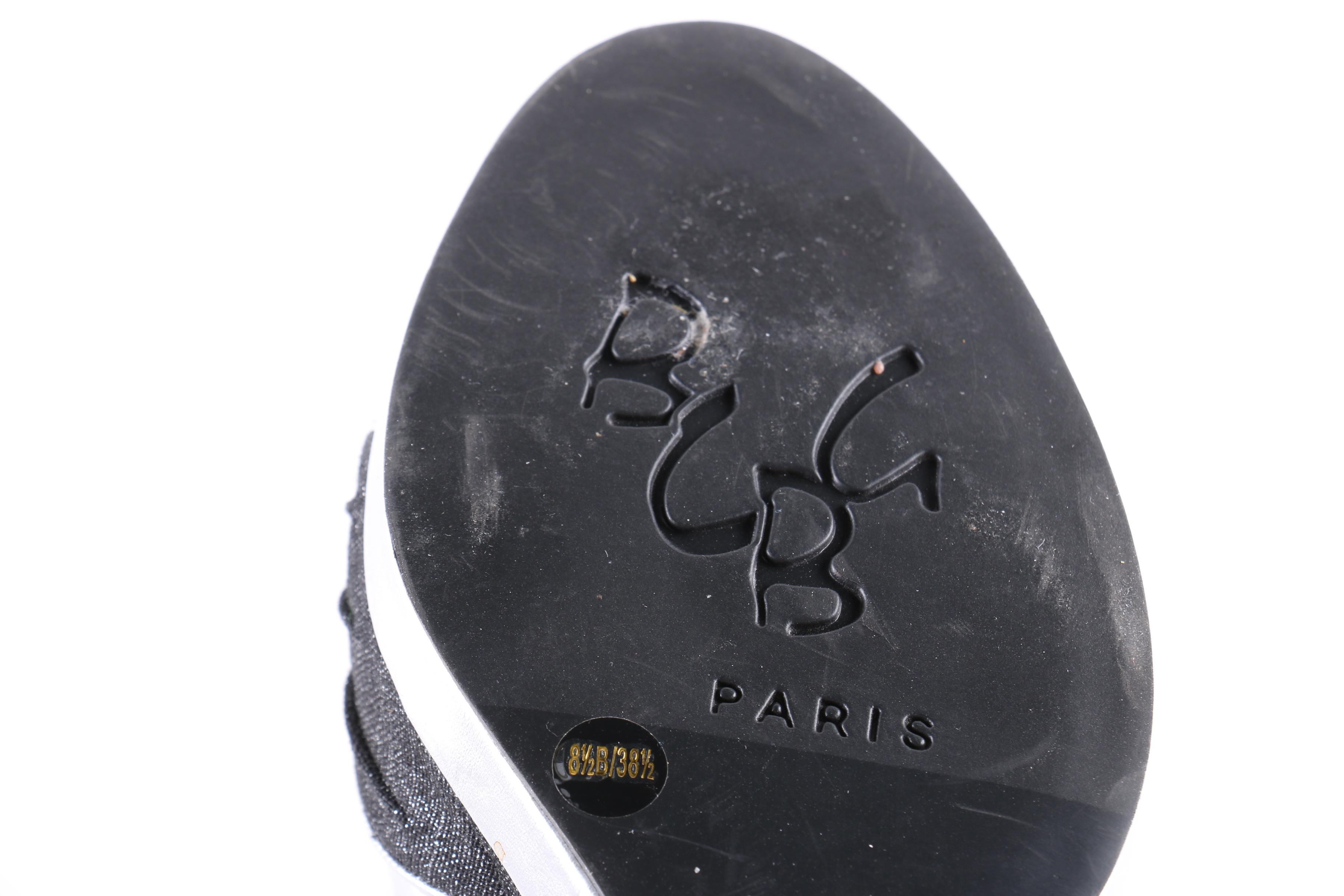 Collection of Black Heels and Sandals Including Tory Burch