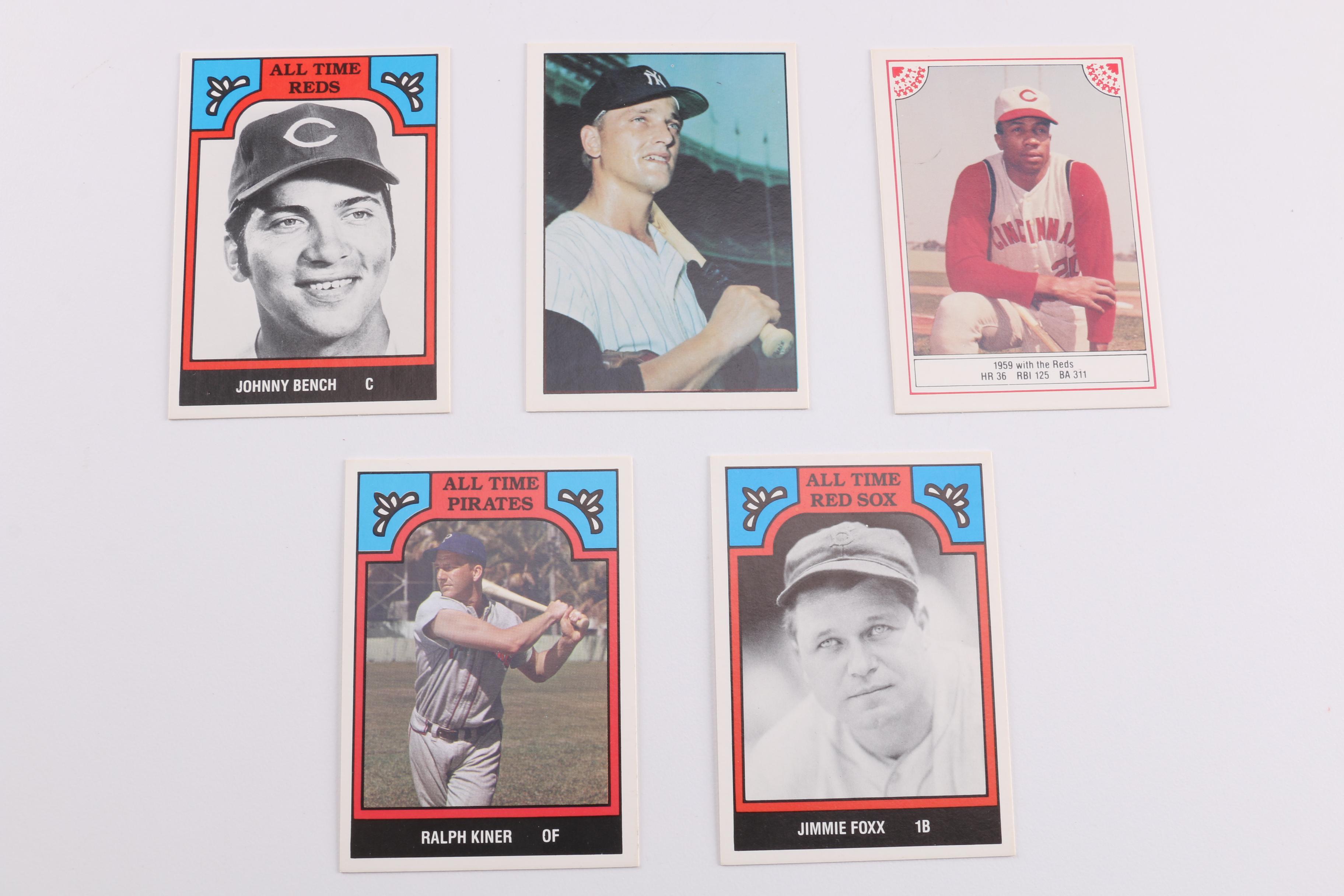 Collection of Re-Issued Vintage Baseball Cards