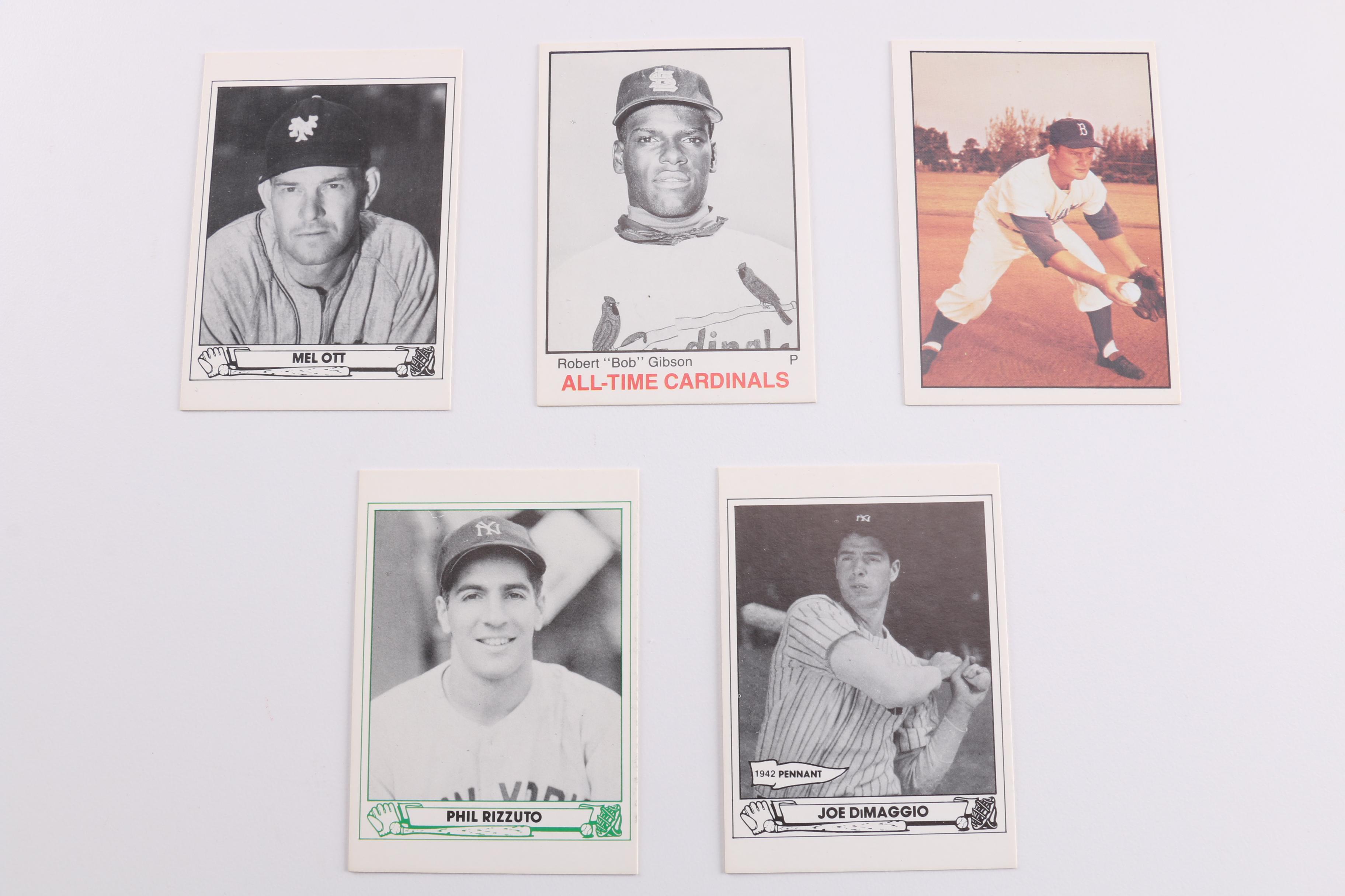 Collection of Re-Issued Vintage Baseball Cards