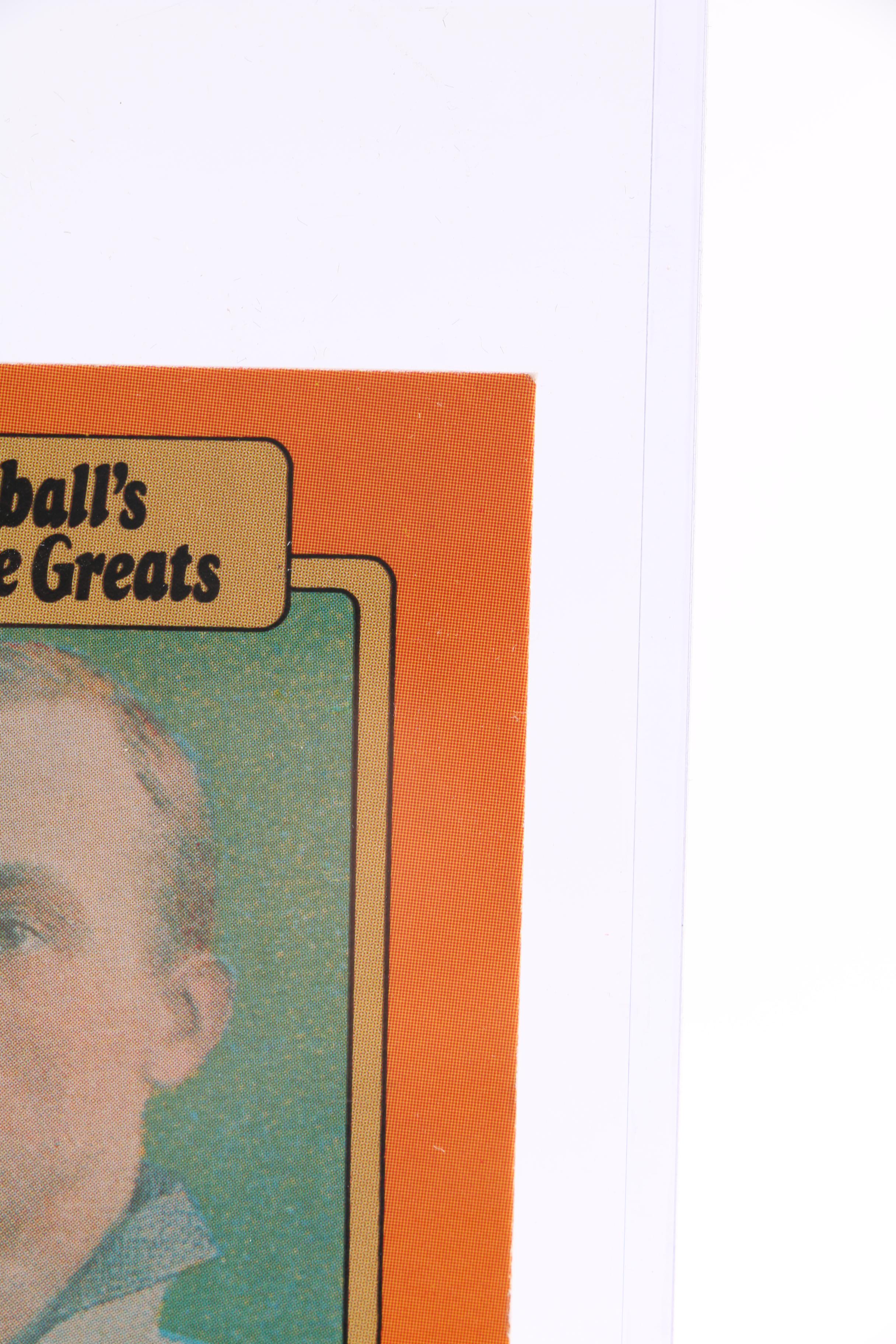 Collection of Re-Issued Vintage Baseball Cards