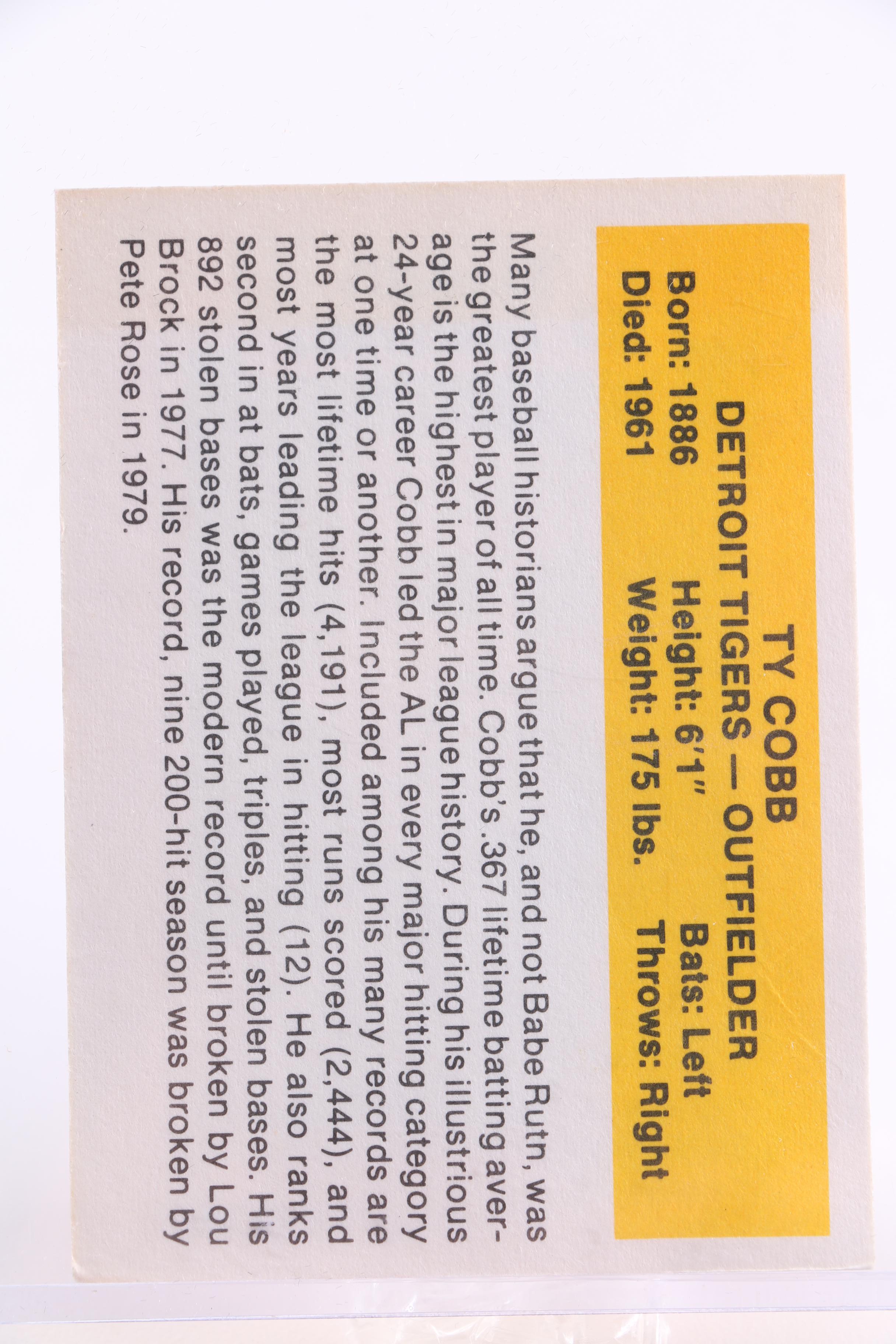 Collection of Re-Issued Vintage Baseball Cards