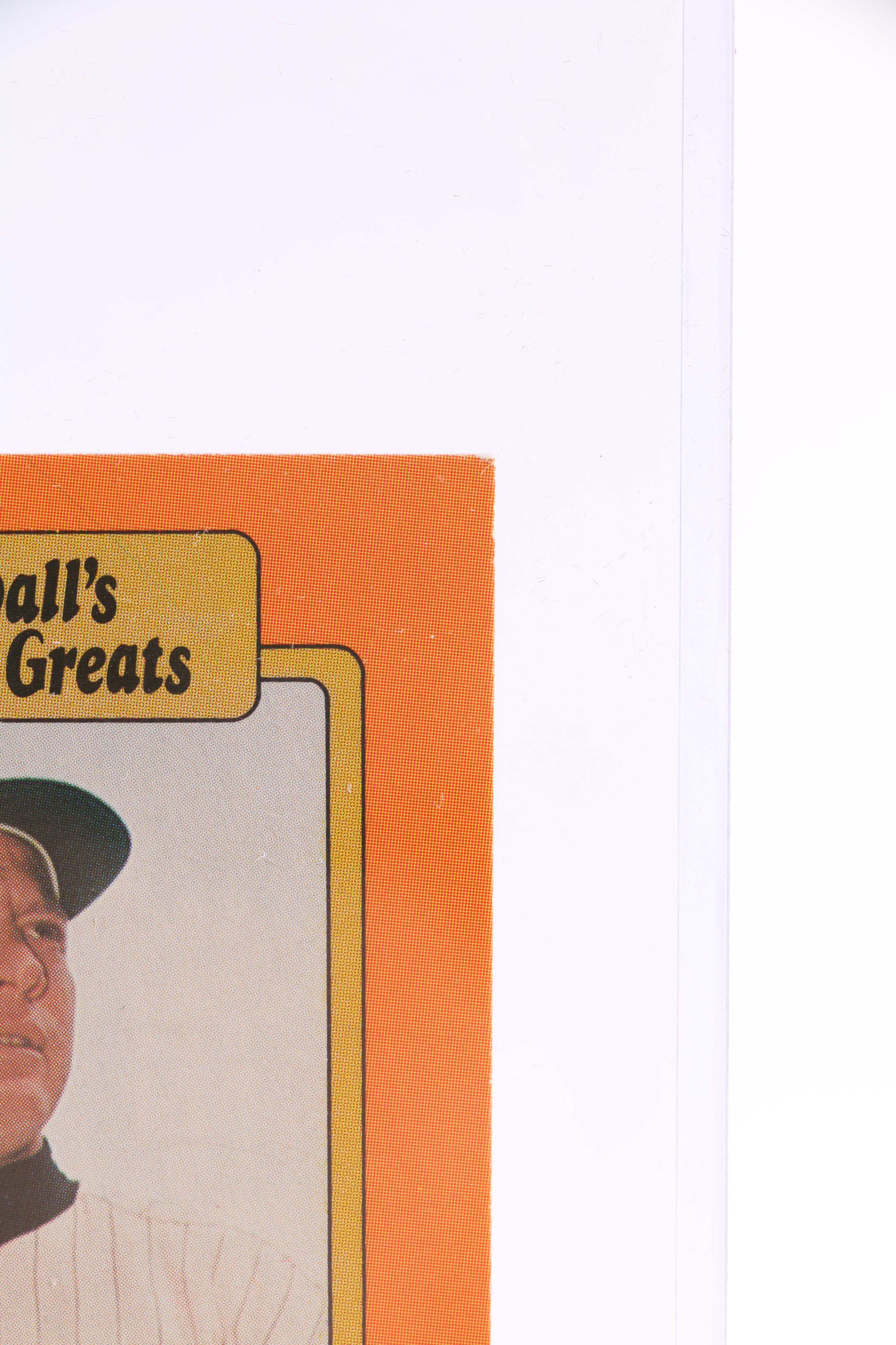 Collection of Re-Issued Vintage Baseball Cards