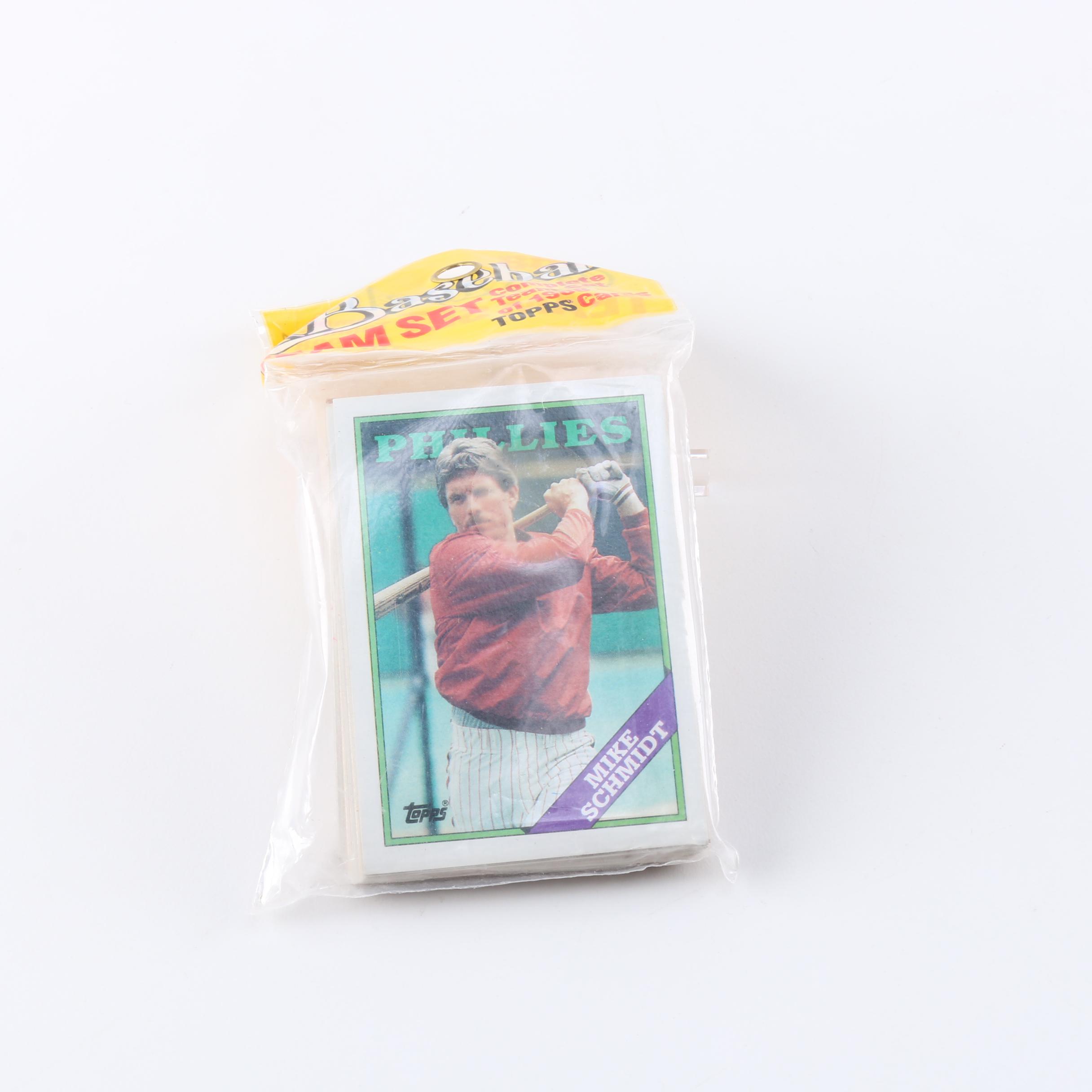 Collection of 1988 Topps Baseball Team Sets