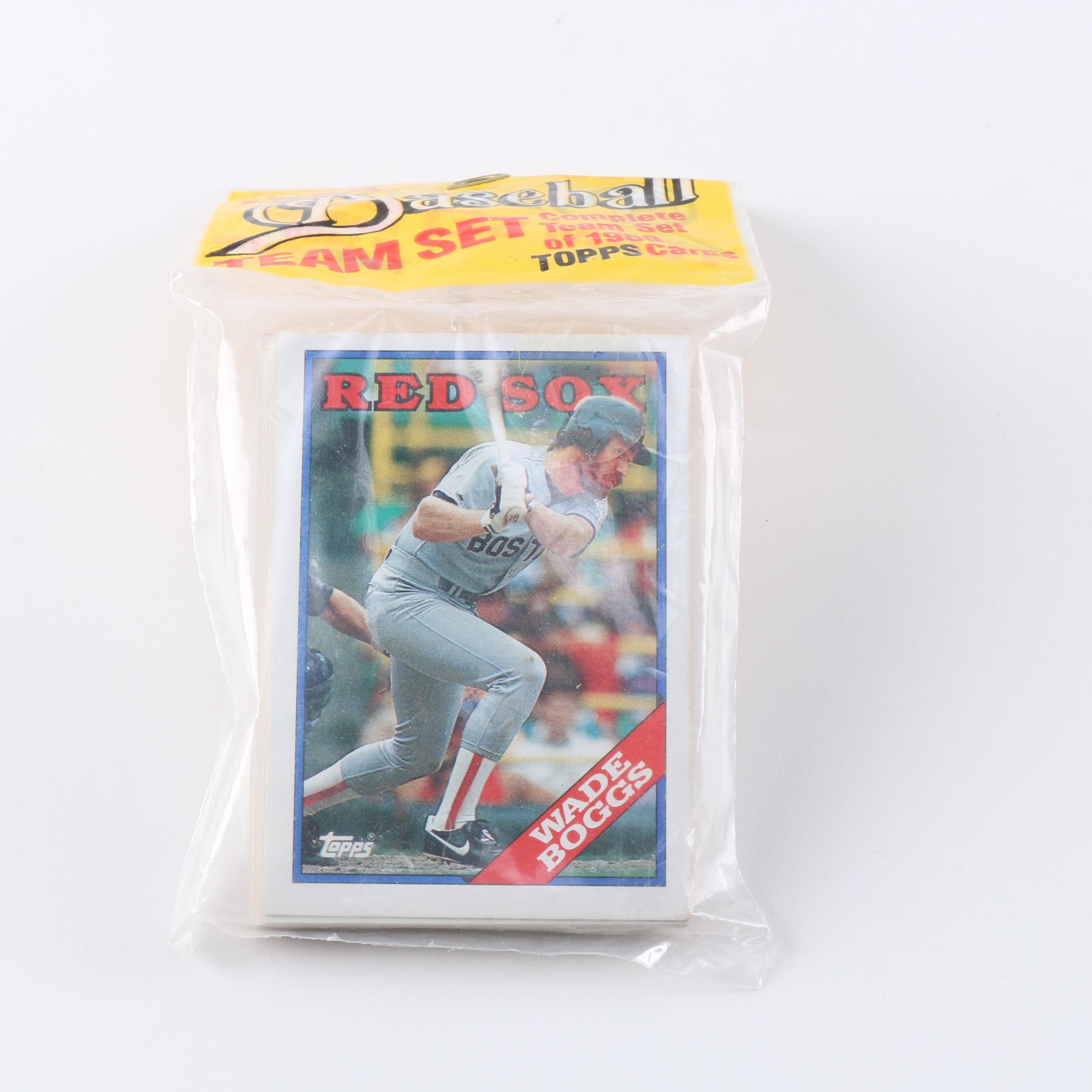 Collection of 1988 Topps Baseball Team Sets