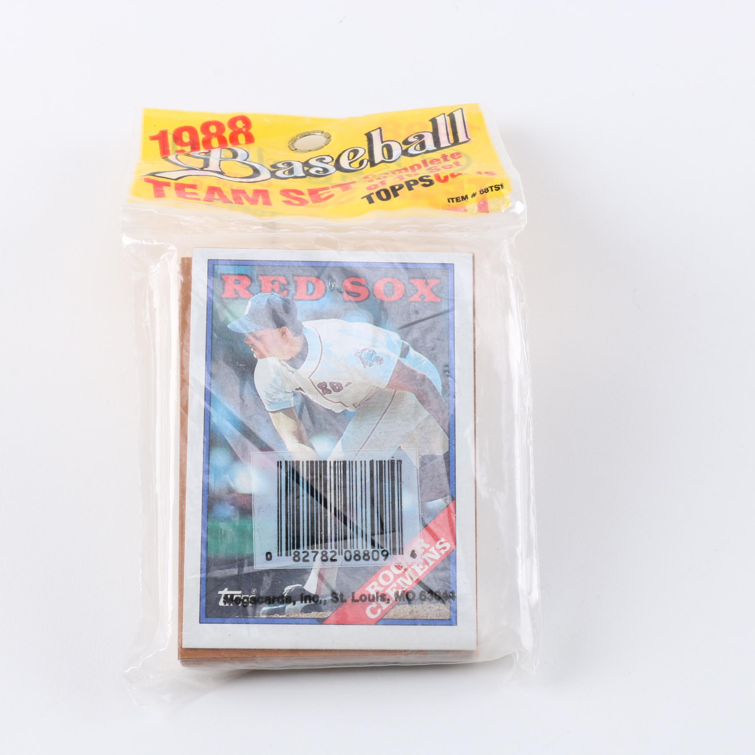 Collection of 1988 Topps Baseball Team Sets
