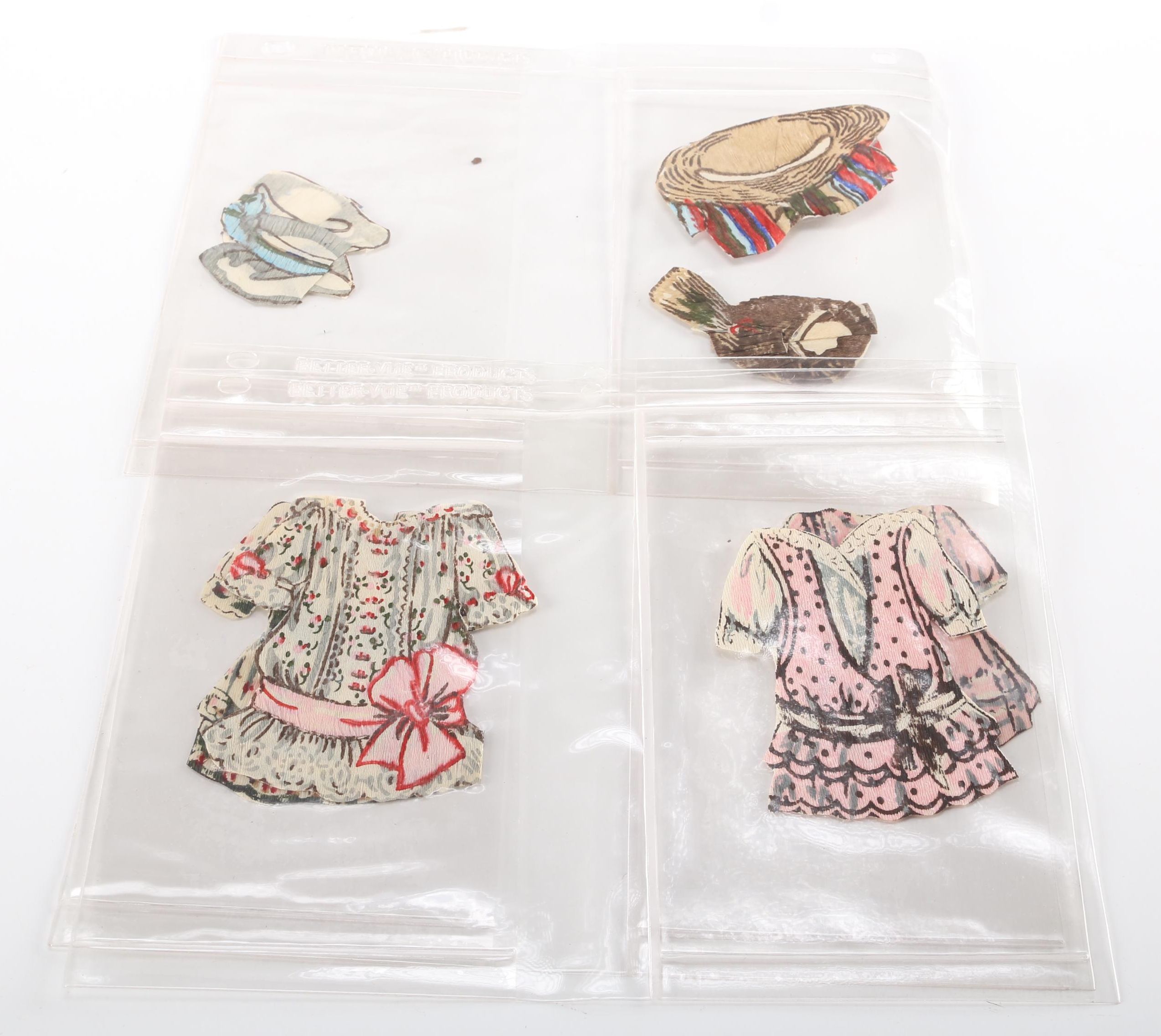 Vintage Paper Dolls and Dollhouse Wallpapers