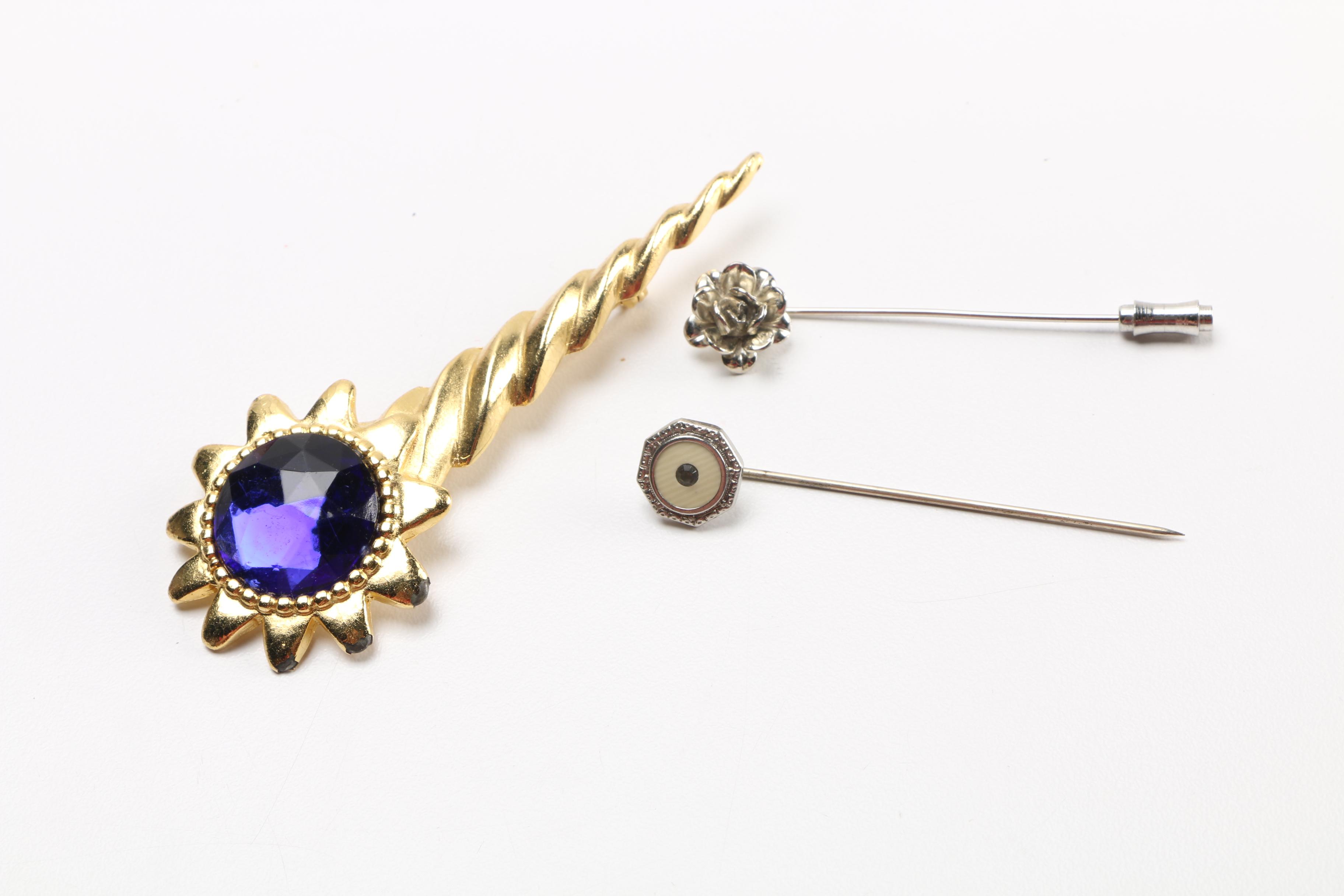 Costume Jewelry Assortment Featuring Bangles