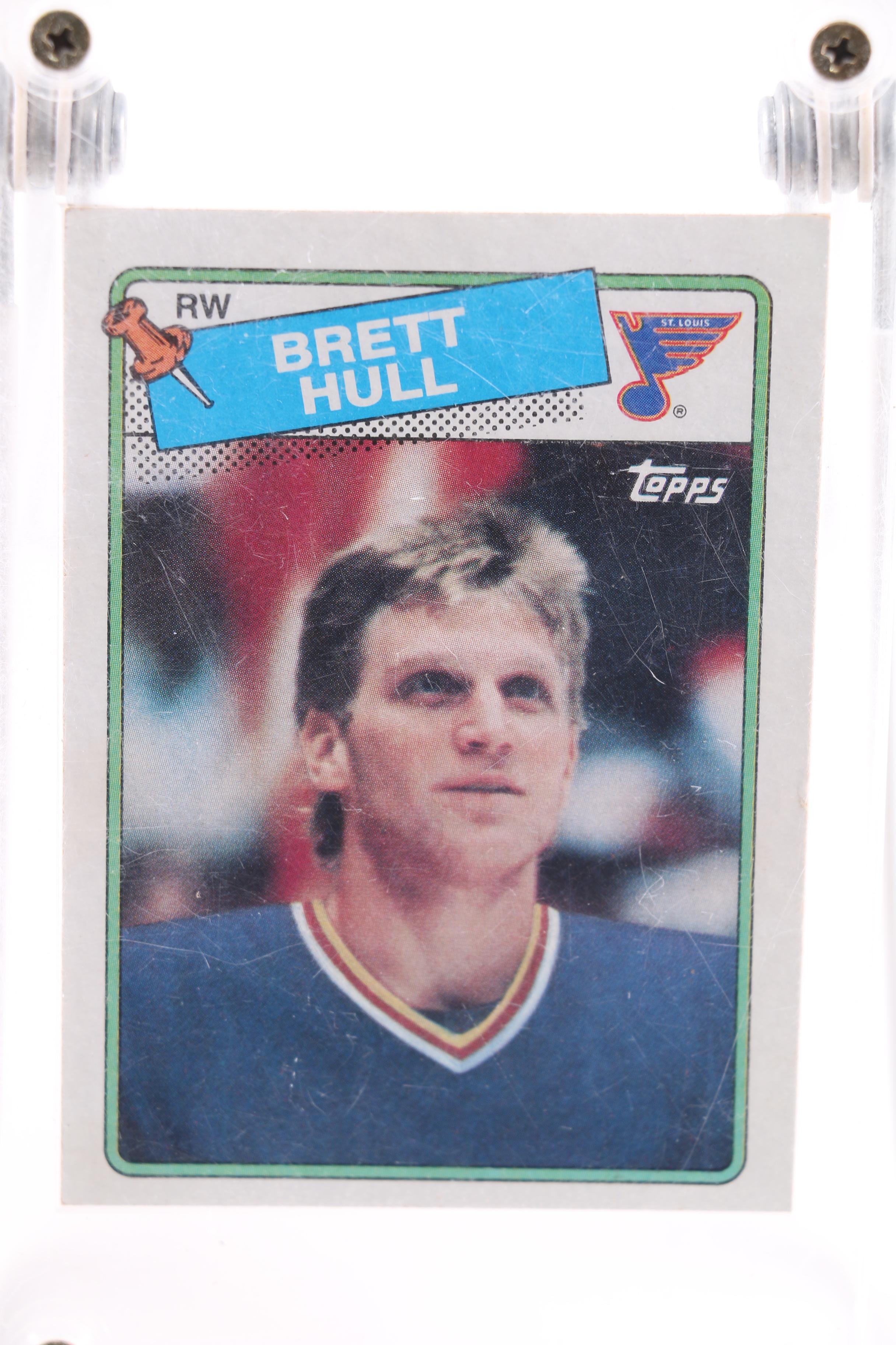 Brett Hull Rookie Card