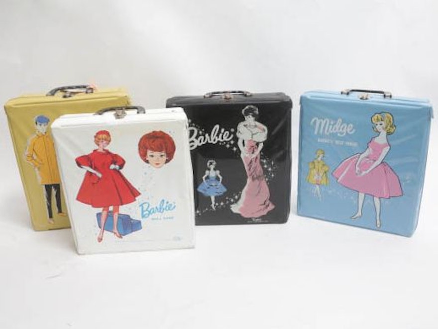 1960s Mattel Barbie Doll Cases