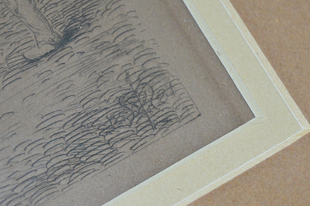 Mortimer L. Menpes' Etching "The Sabot Shop"