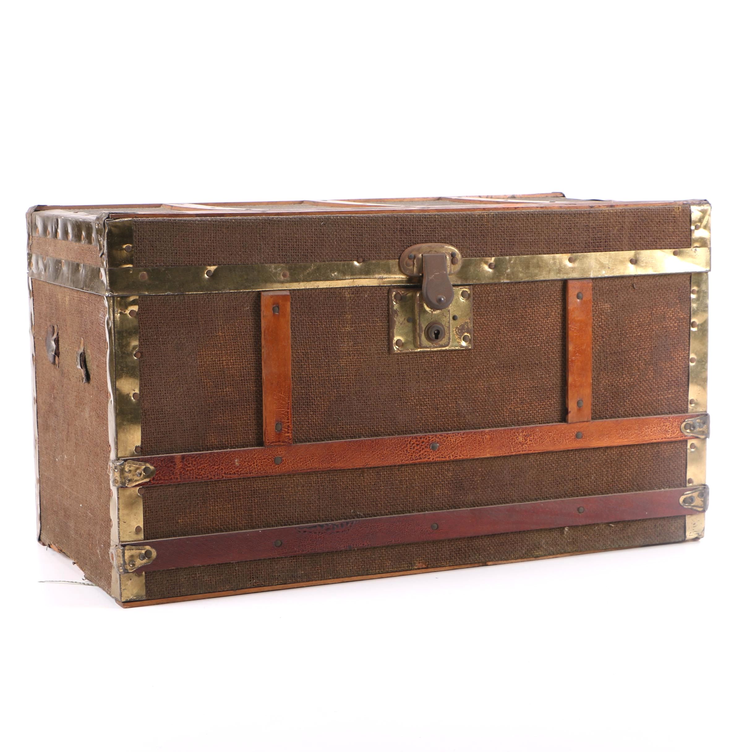Vintage Wooden Trunk