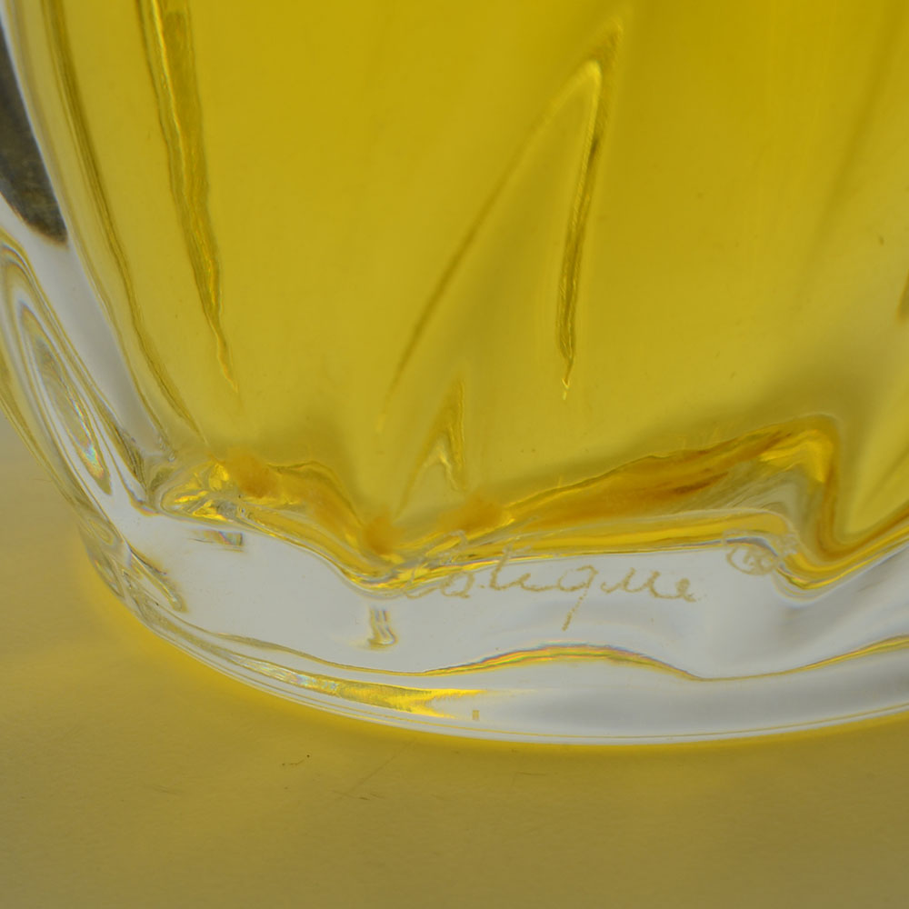 Lalique Crystal Perfume Bottle