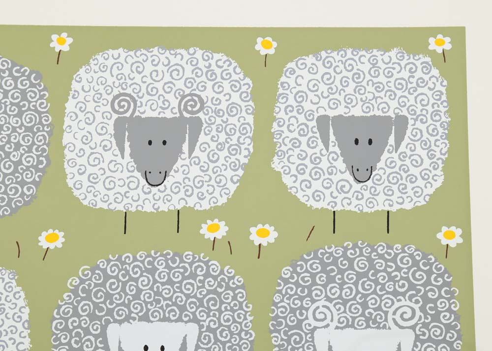 Edie Harper Signed Serigraphs "Little David"