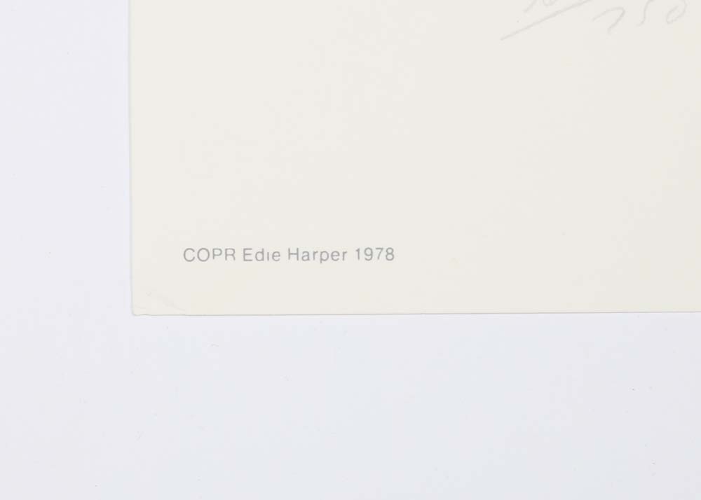 Edie Harper Signed Serigraphs "Little David"